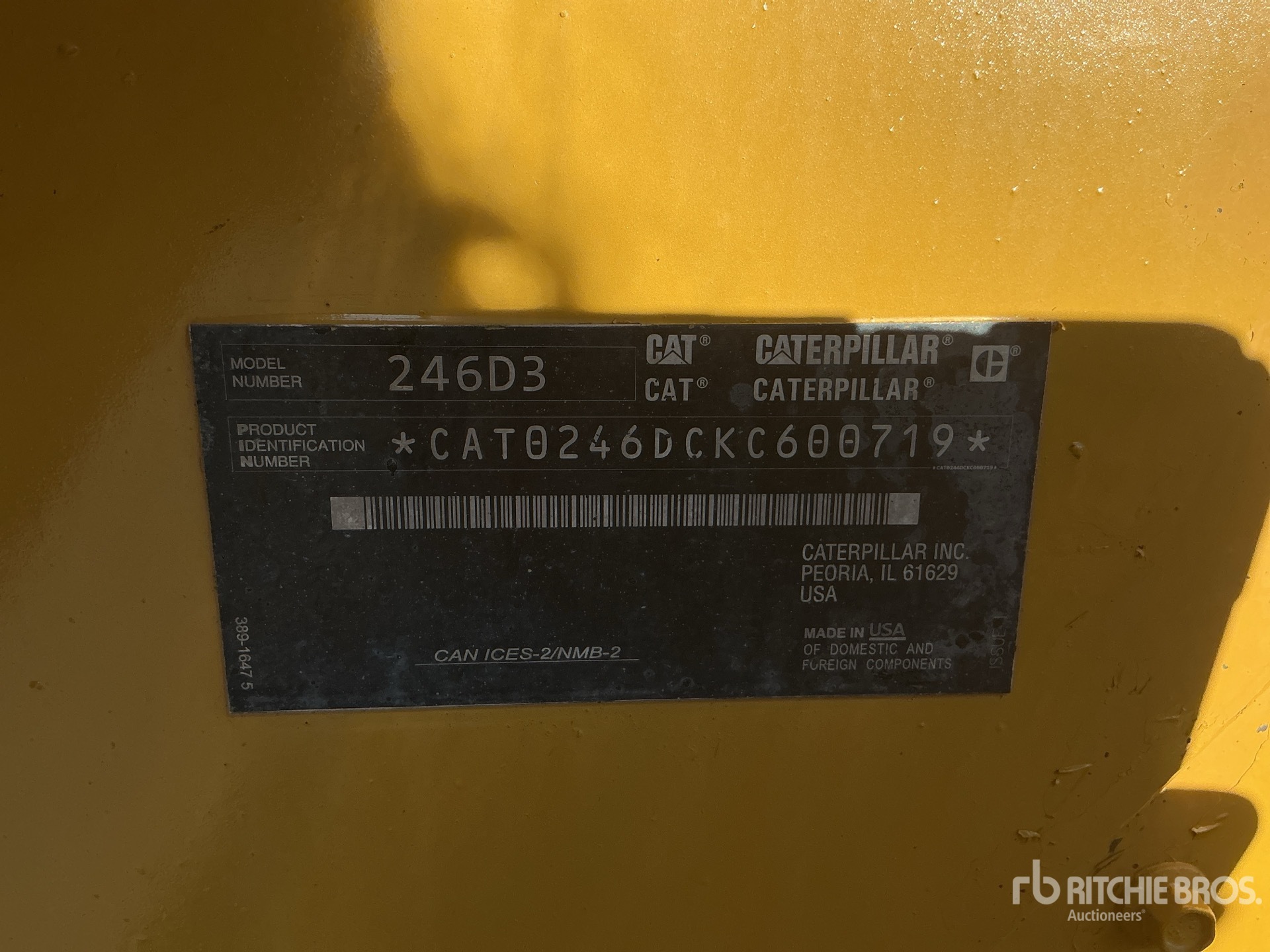 2020 Caterpillar 246D3