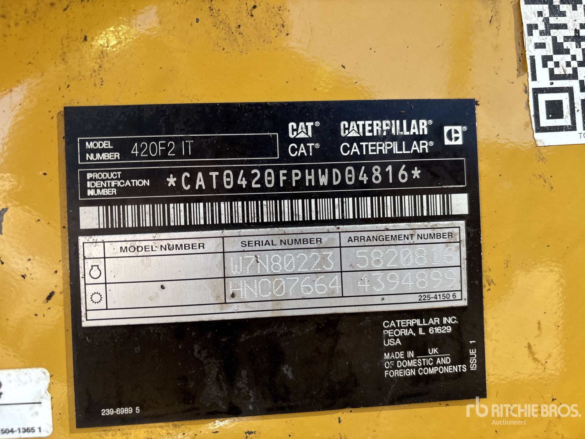 2020 Caterpillar 420F2 IT