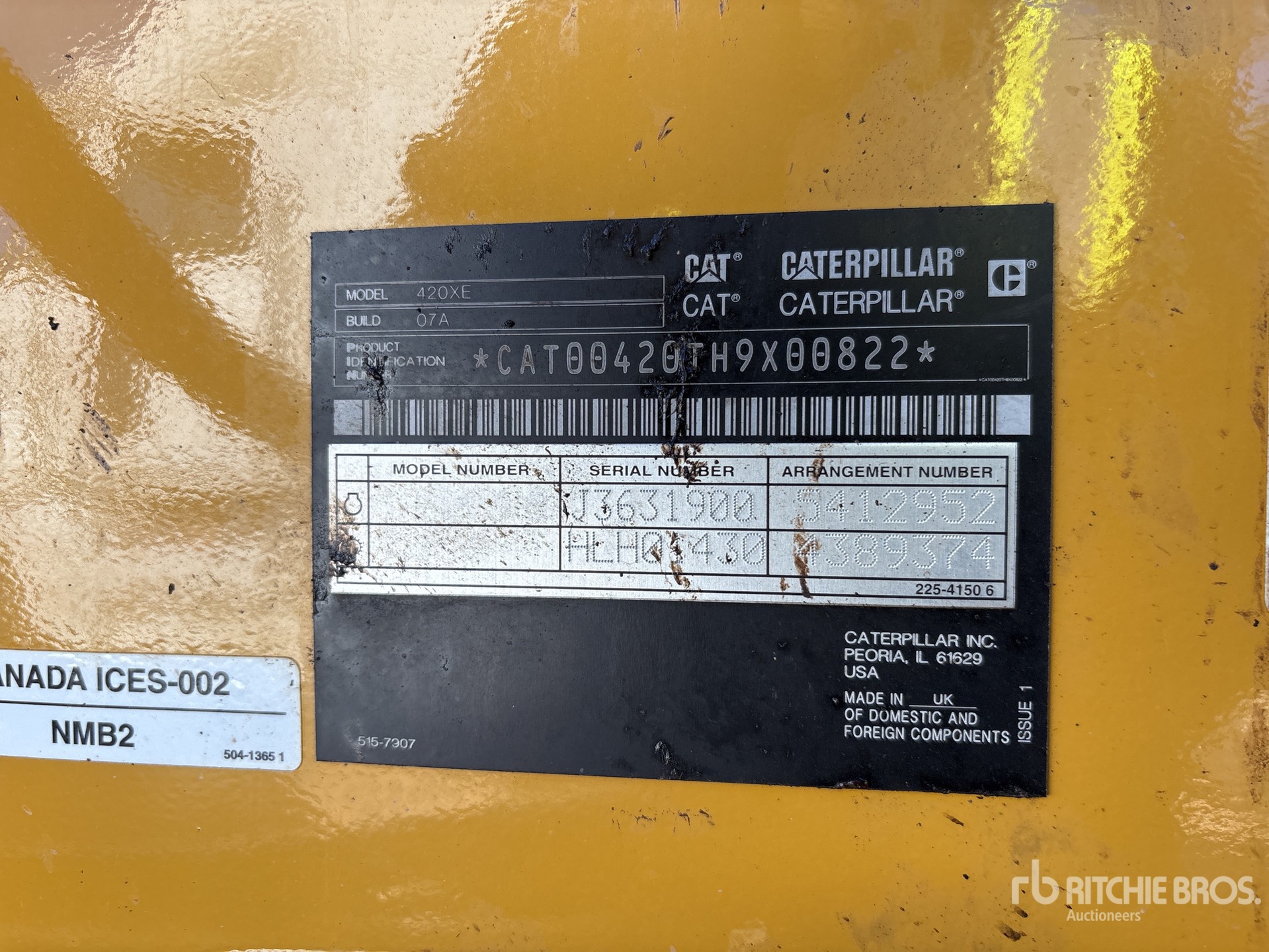 2021 Caterpillar 420 XE