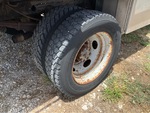 Underbody with Right Rear Drive Tires