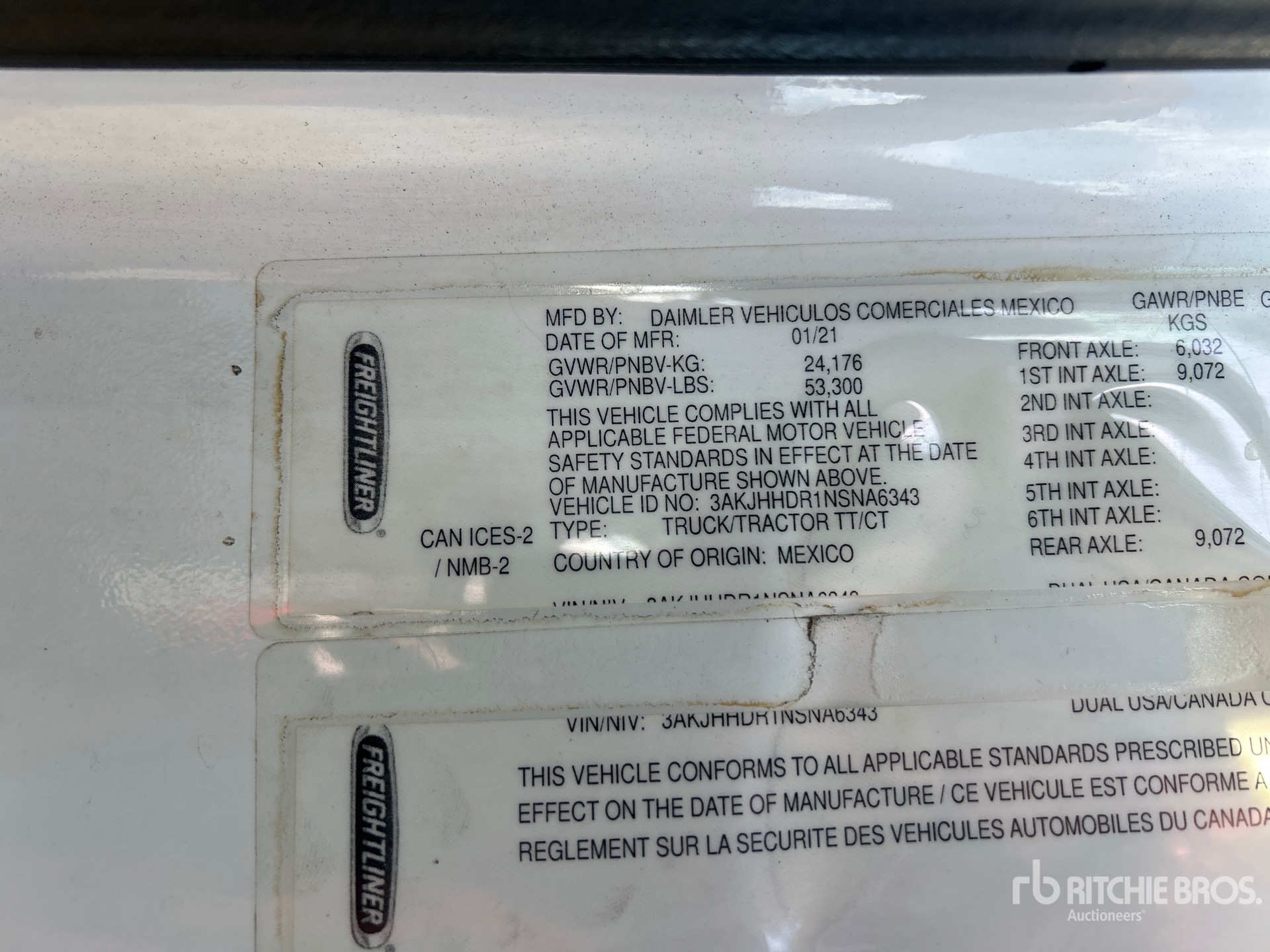2022 Freightliner CASCADIA 126