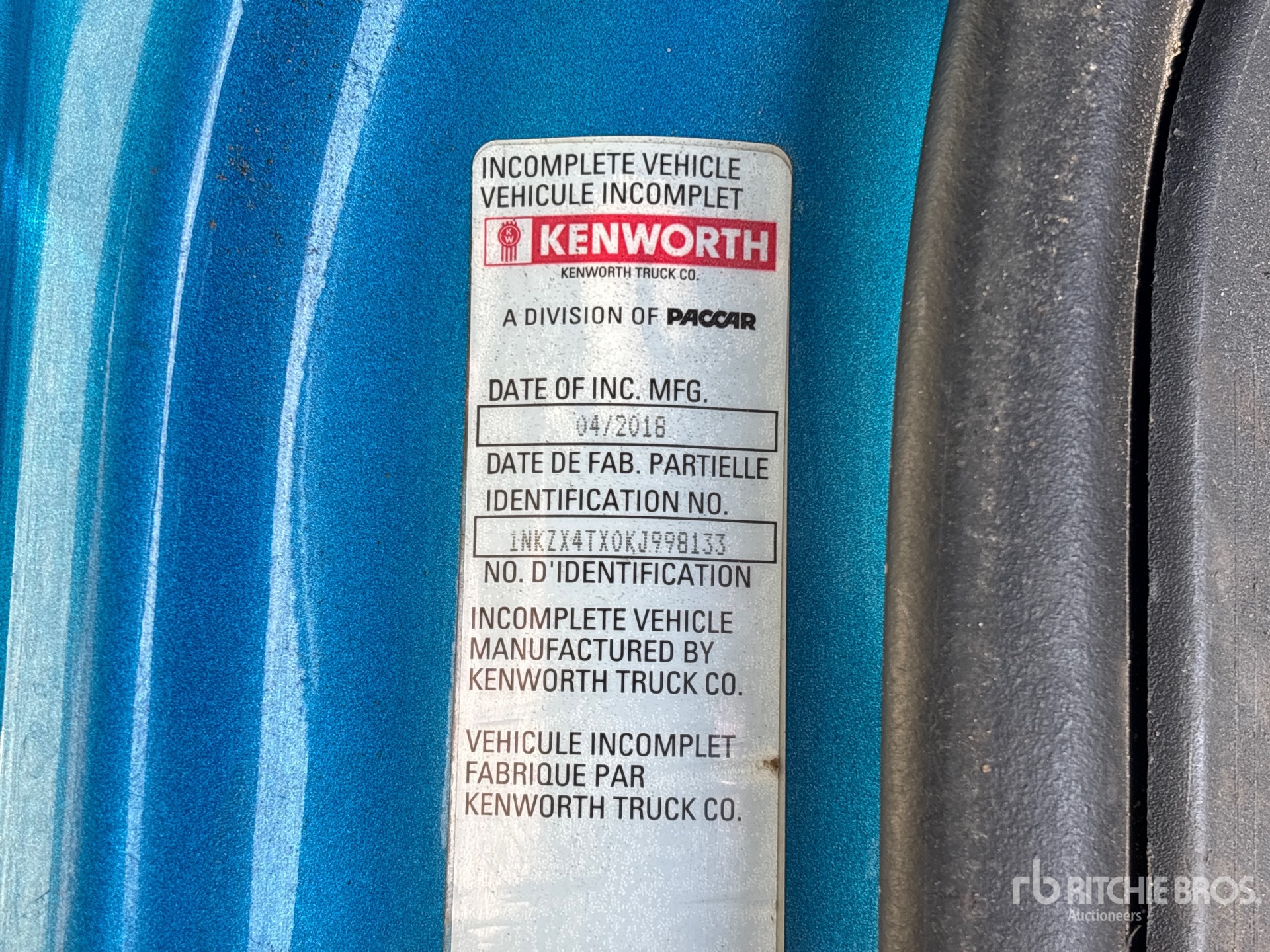 2019 Kenworth T880