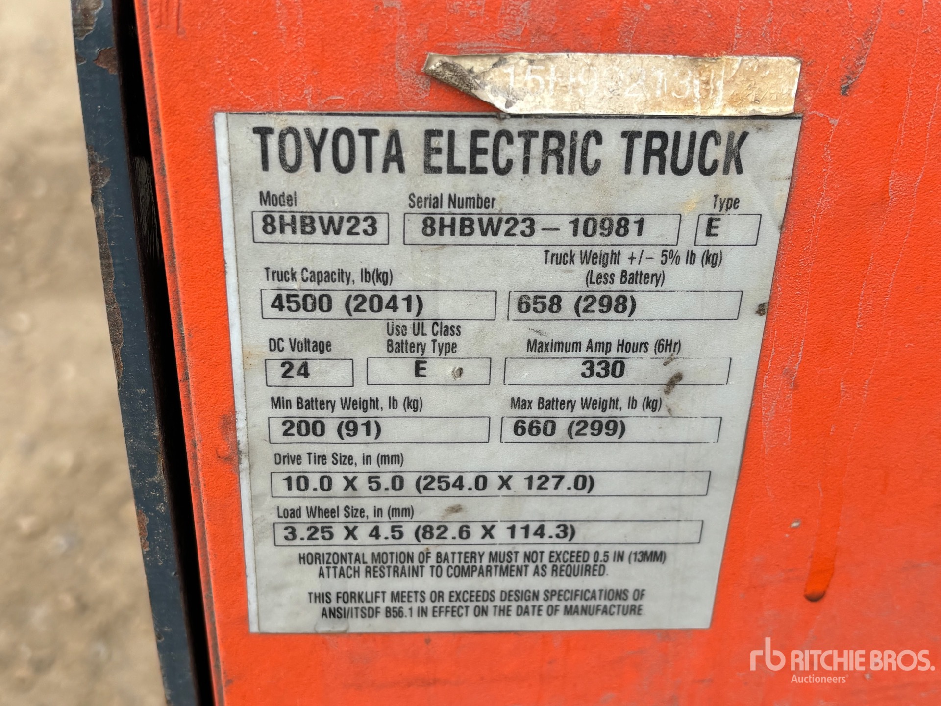 Toyota 8HBW23