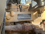 Engine with Emission Certification Label