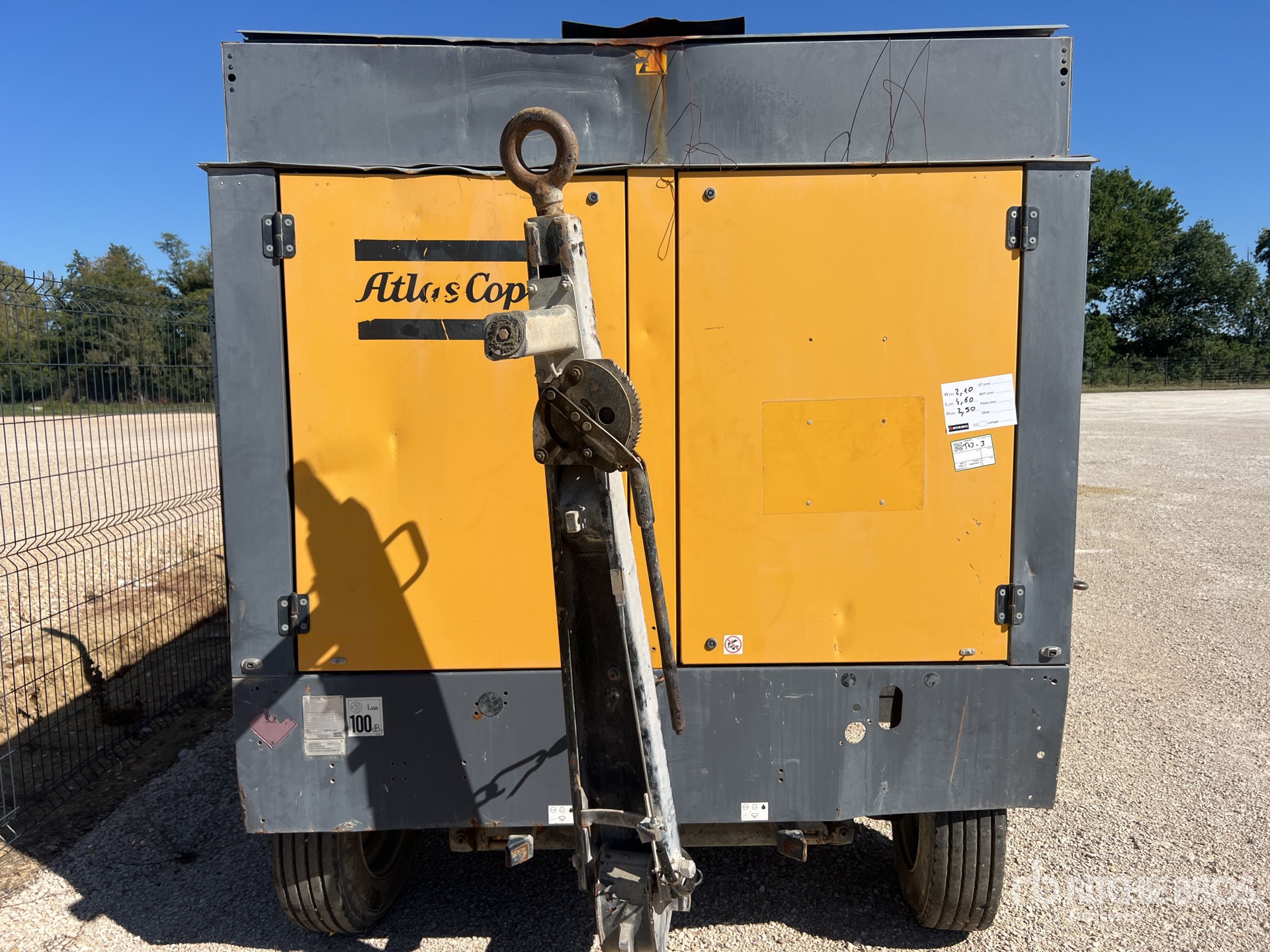2015 Atlas Copco XAHS447