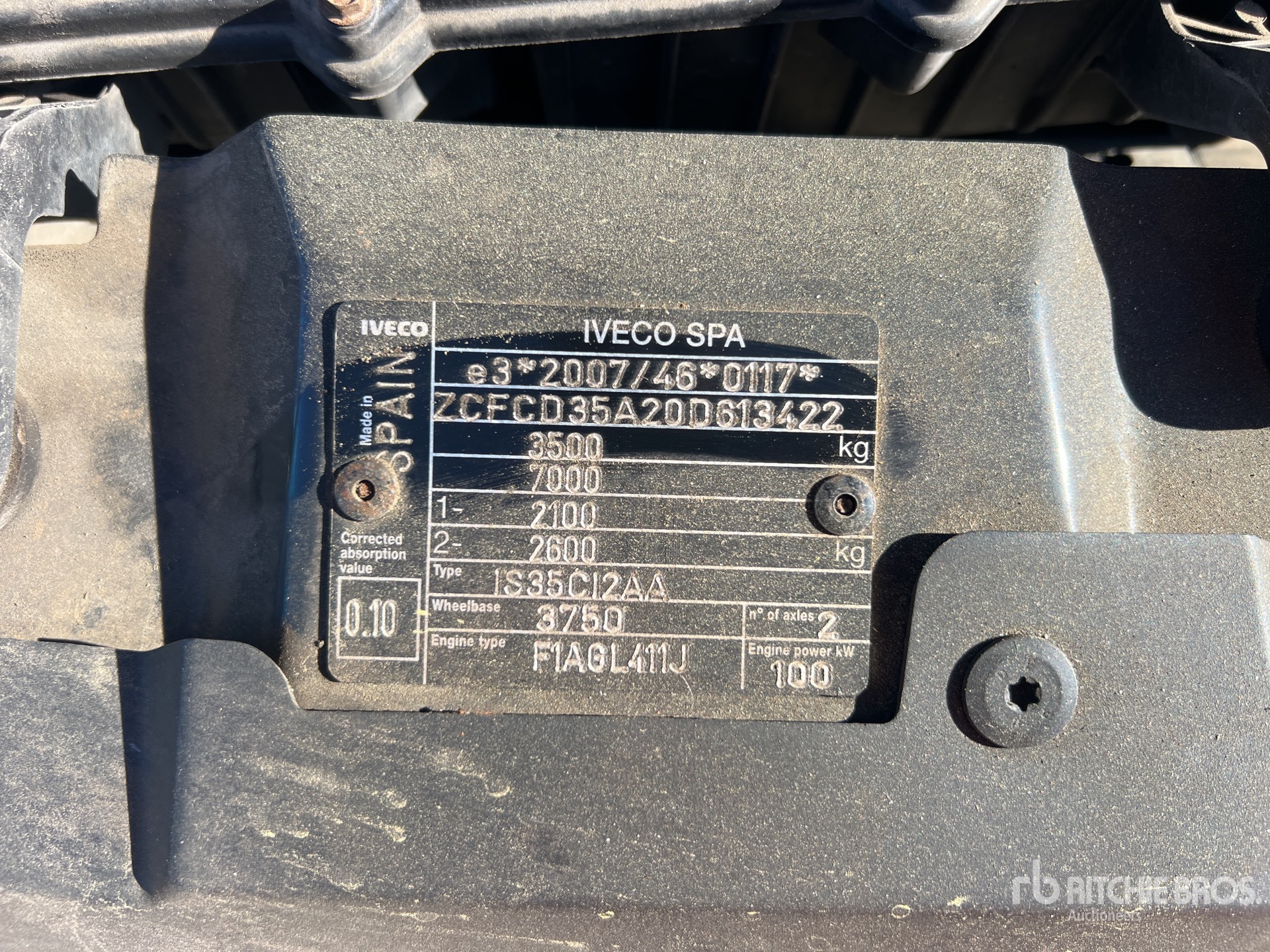 2018 Iveco DAILY 35-140