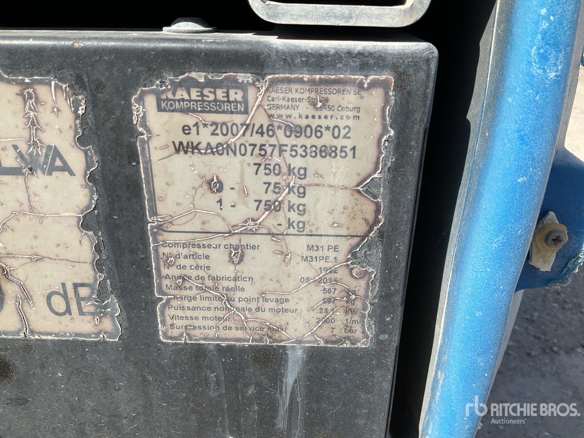 2015 Kaeser M31PE