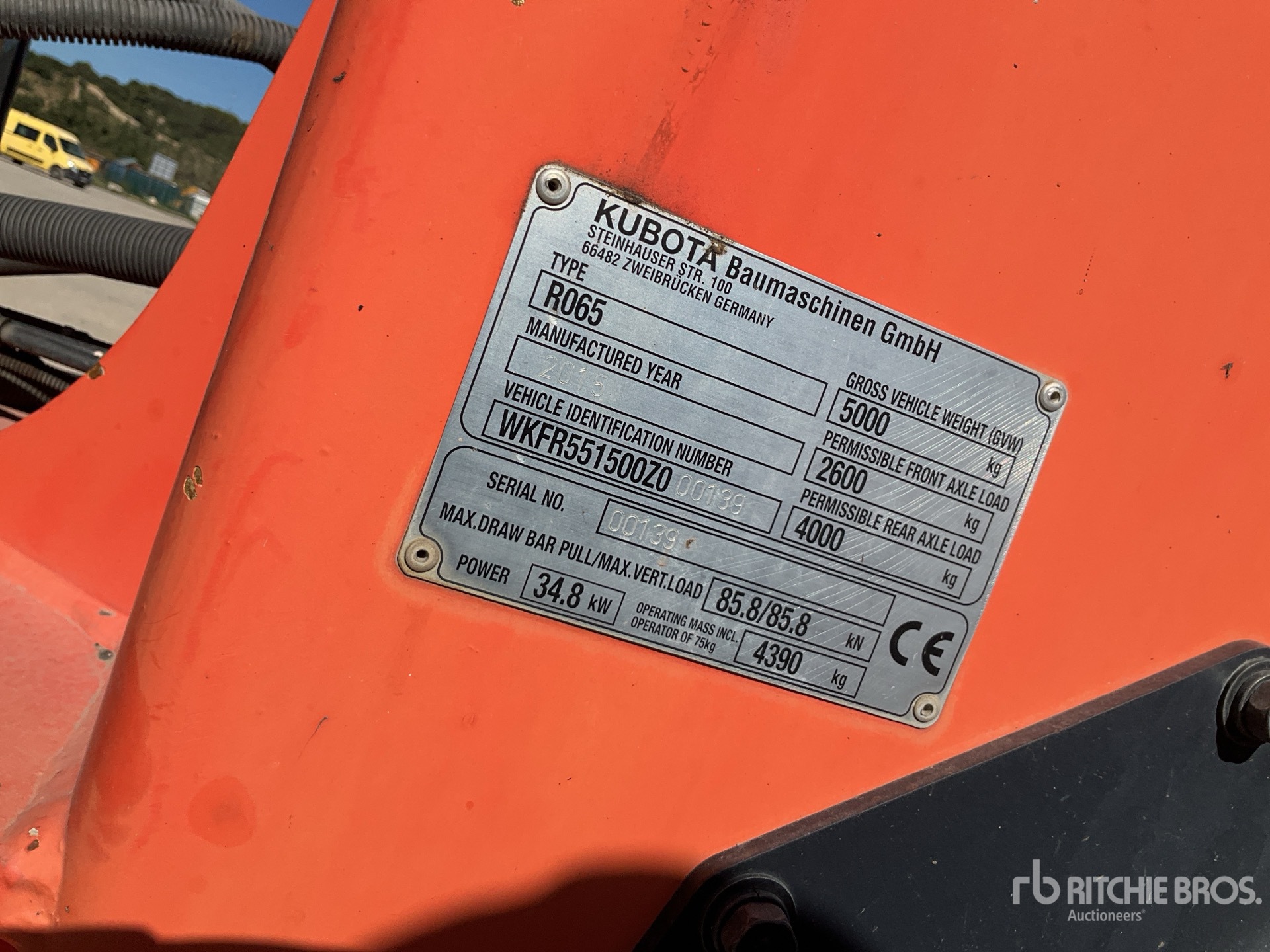 2015 Kubota R065