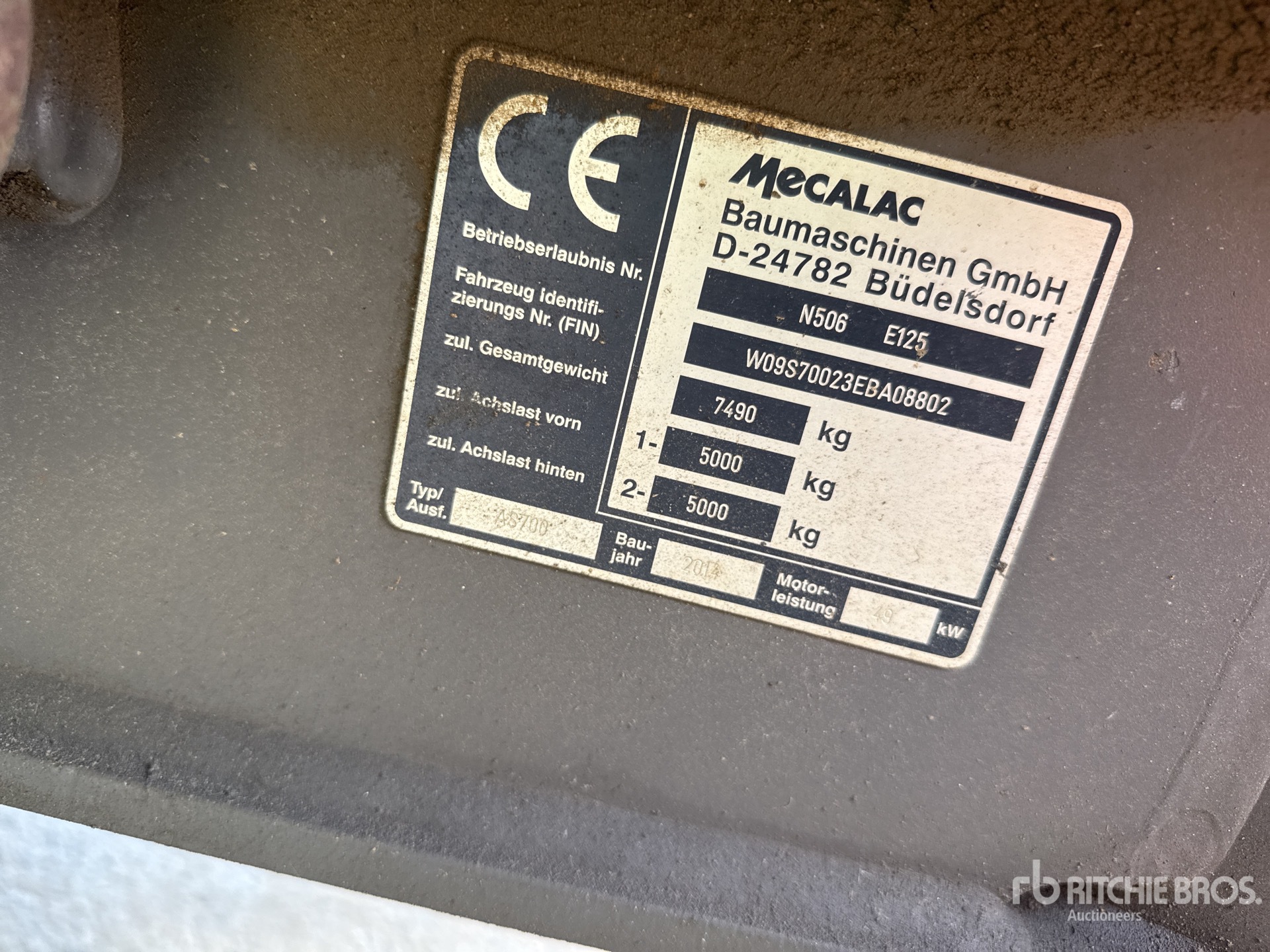 2014 Mecalac AS700