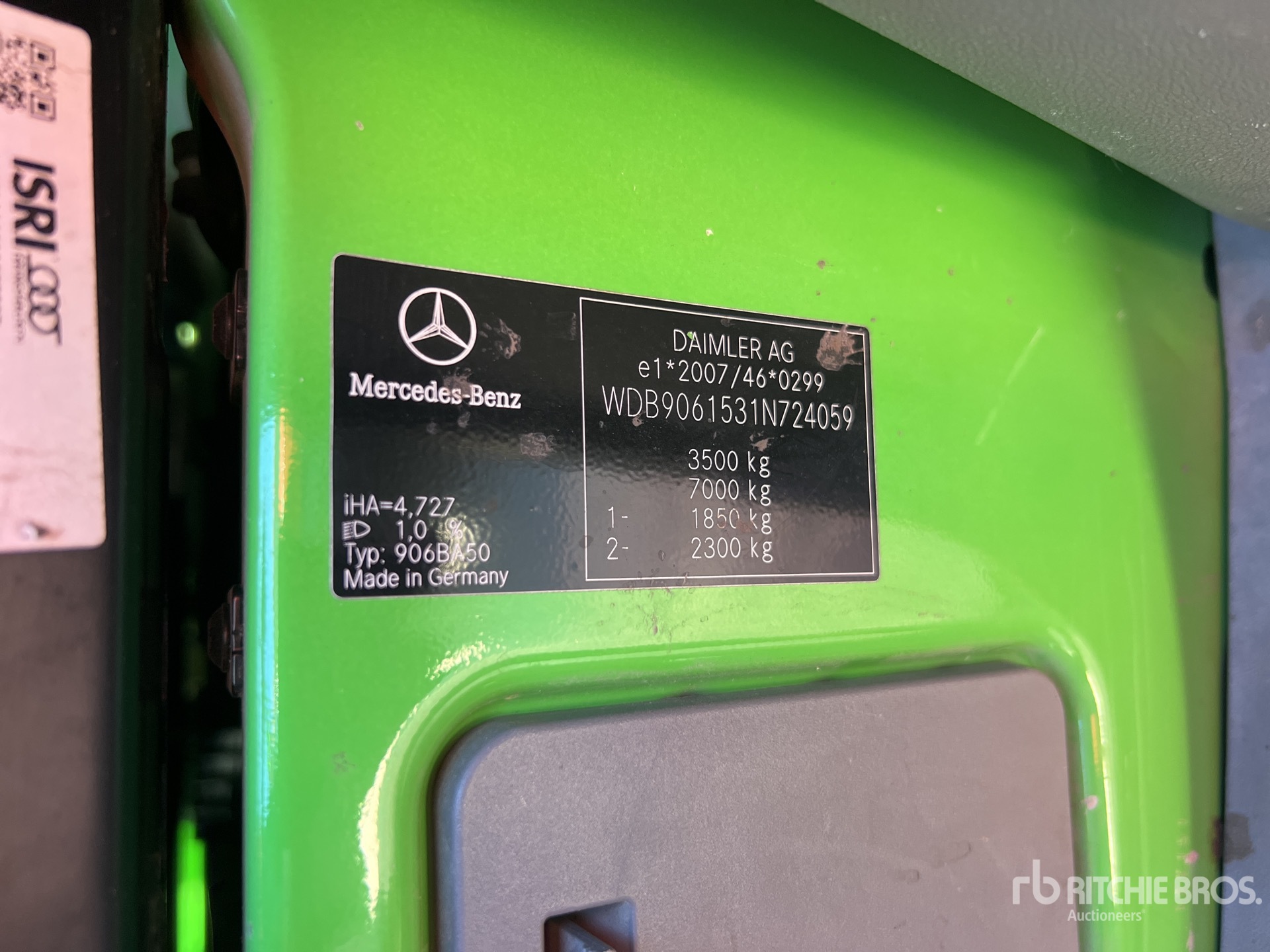 2017 Mercedes-Benz SPRINTER 514 DC