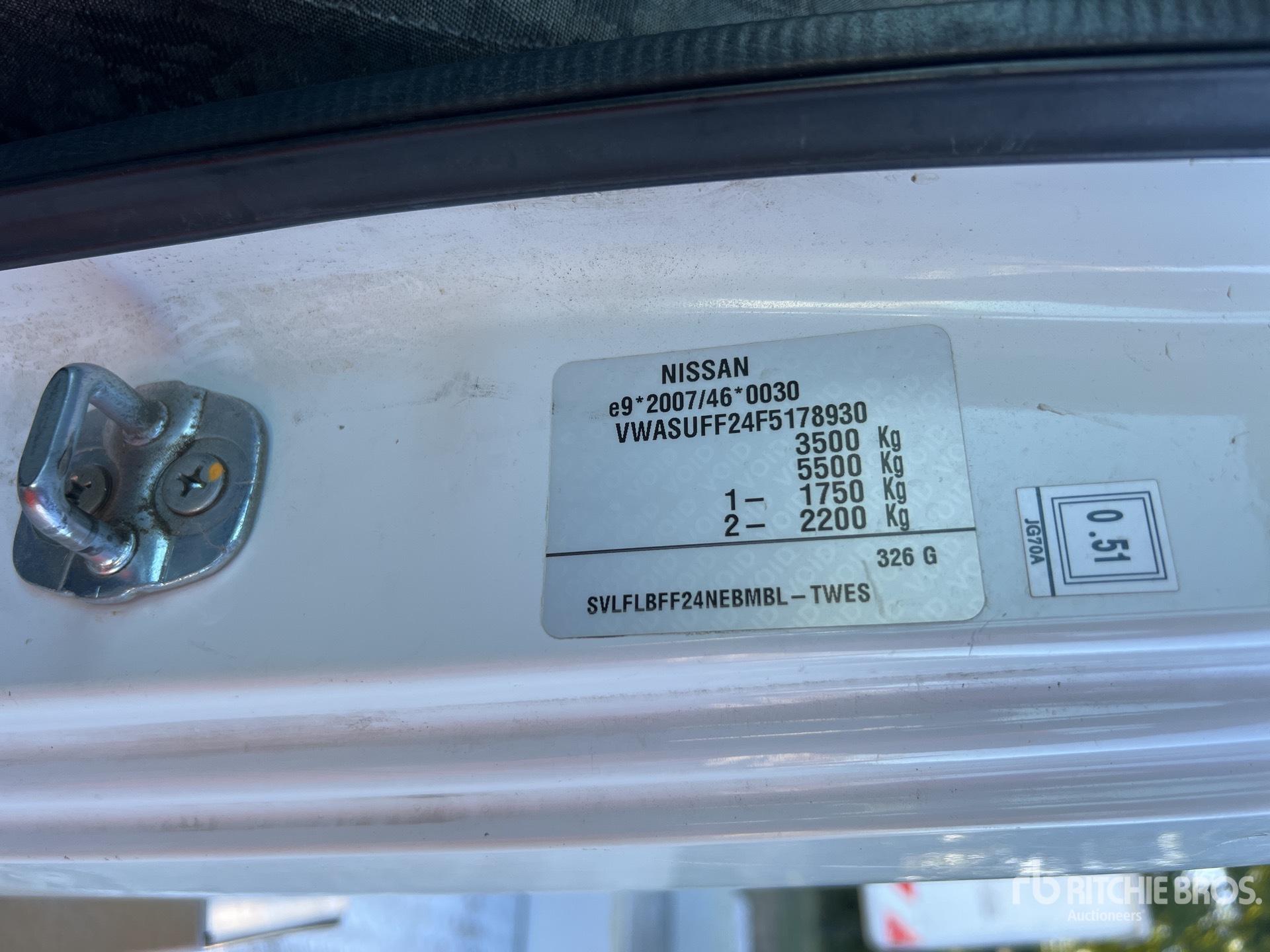 2015 Nissan CABSTAR 35.12 N