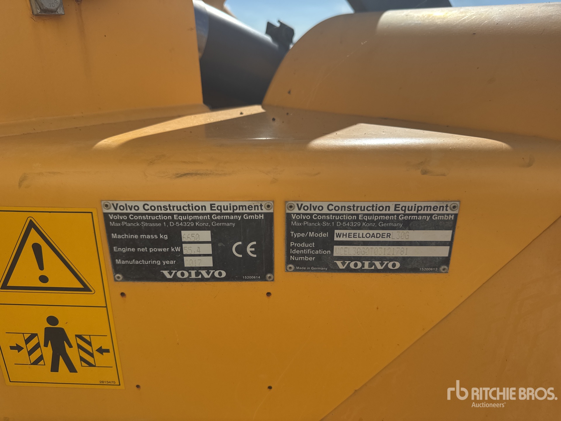 2017 Volvo L30G