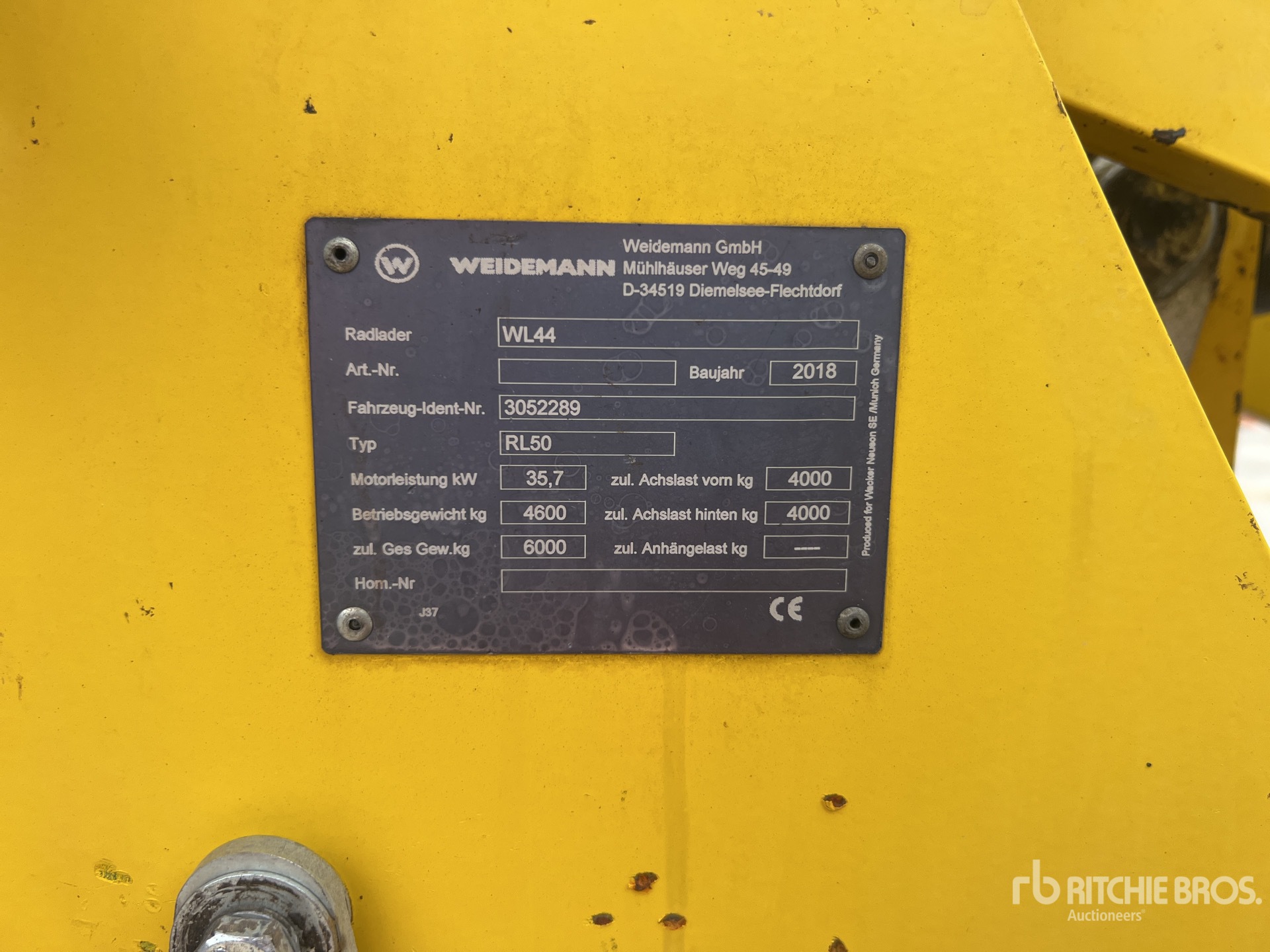 2018 Wacker Neuson WL44