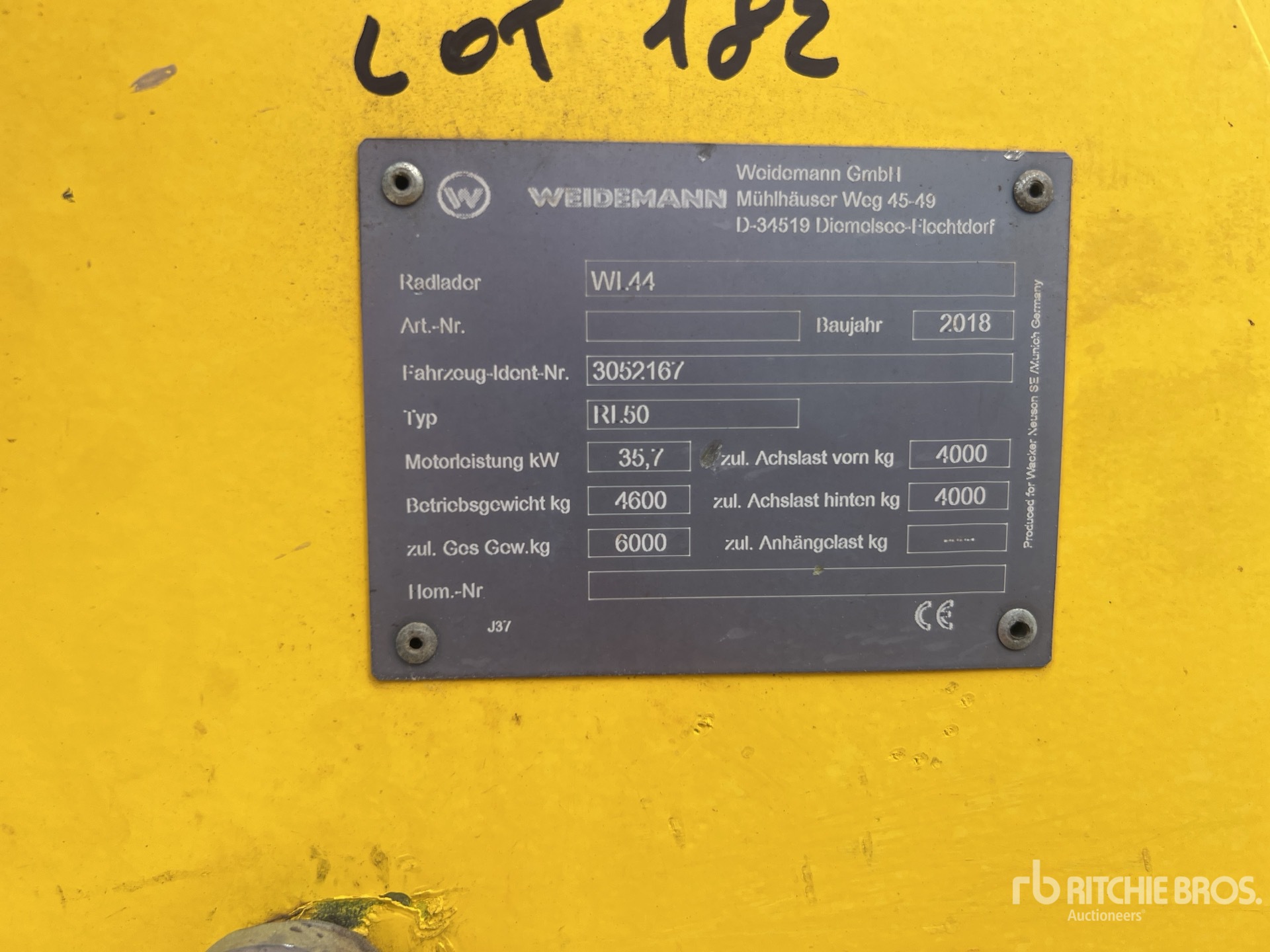 2018 Wacker Neuson WL44