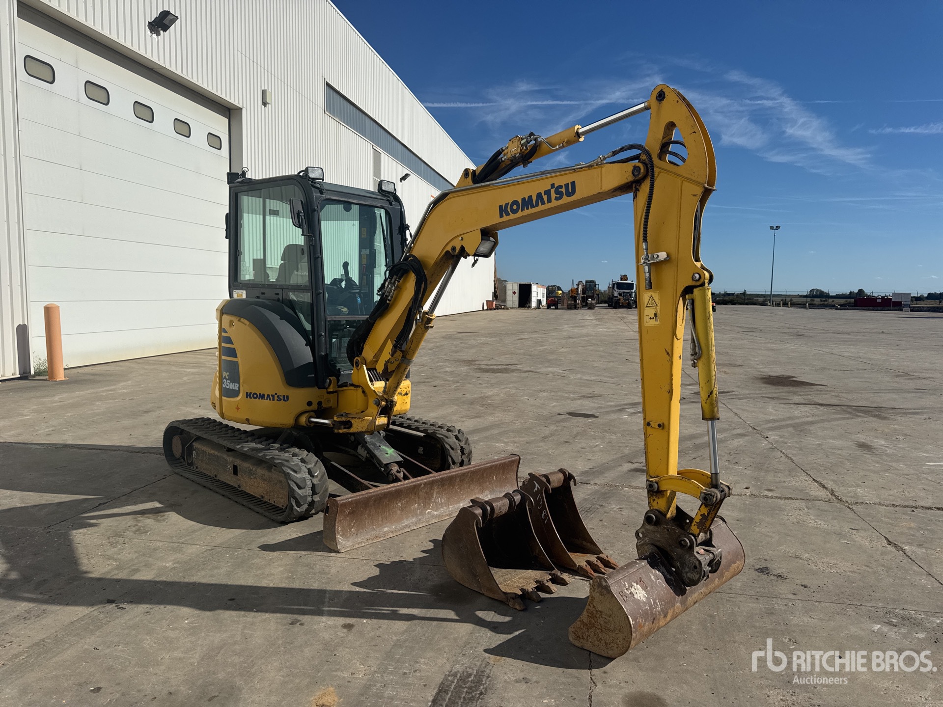 2018 Komatsu PC35MR-5