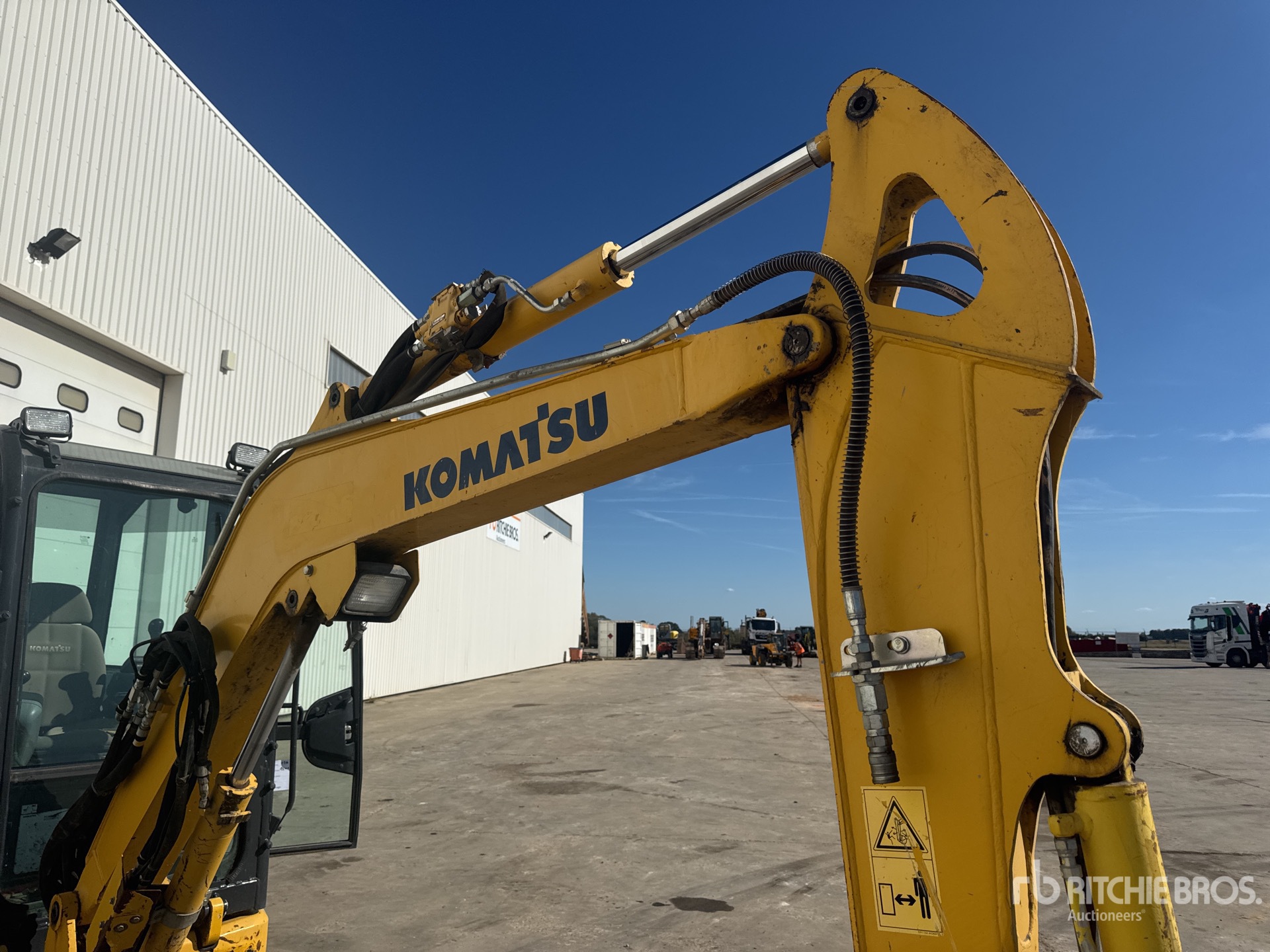 2018 Komatsu PC35MR-5