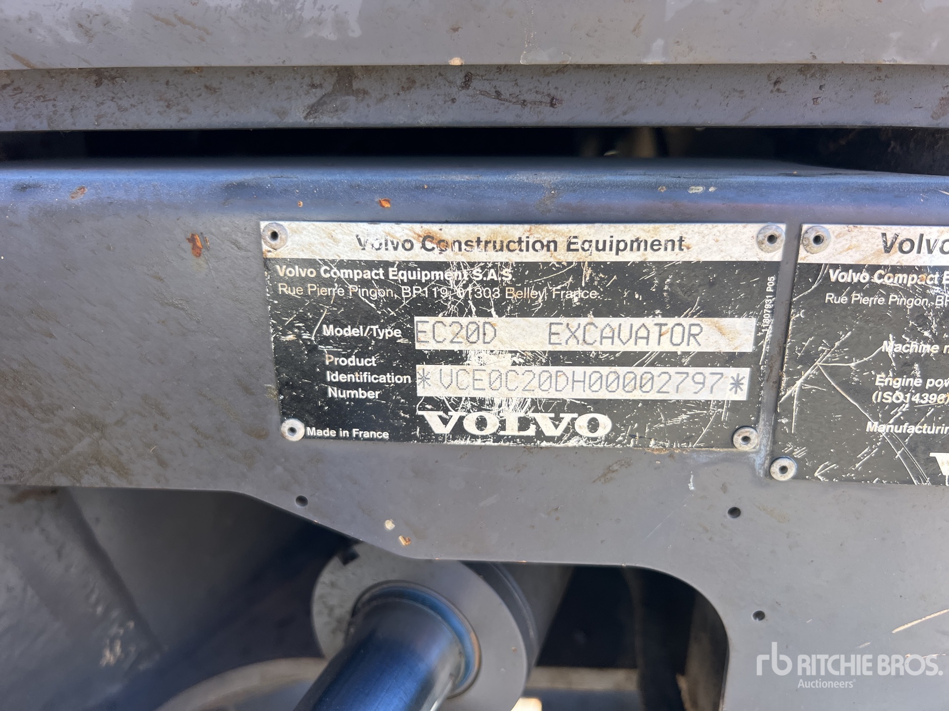 2018 Volvo EC20D