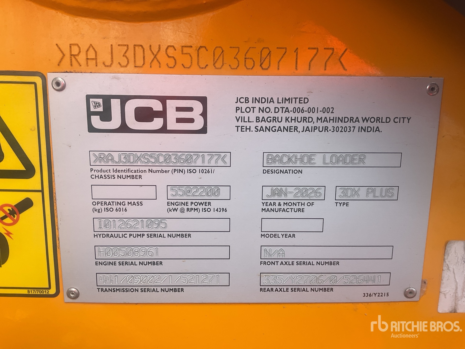 2026 JCB 3DX
