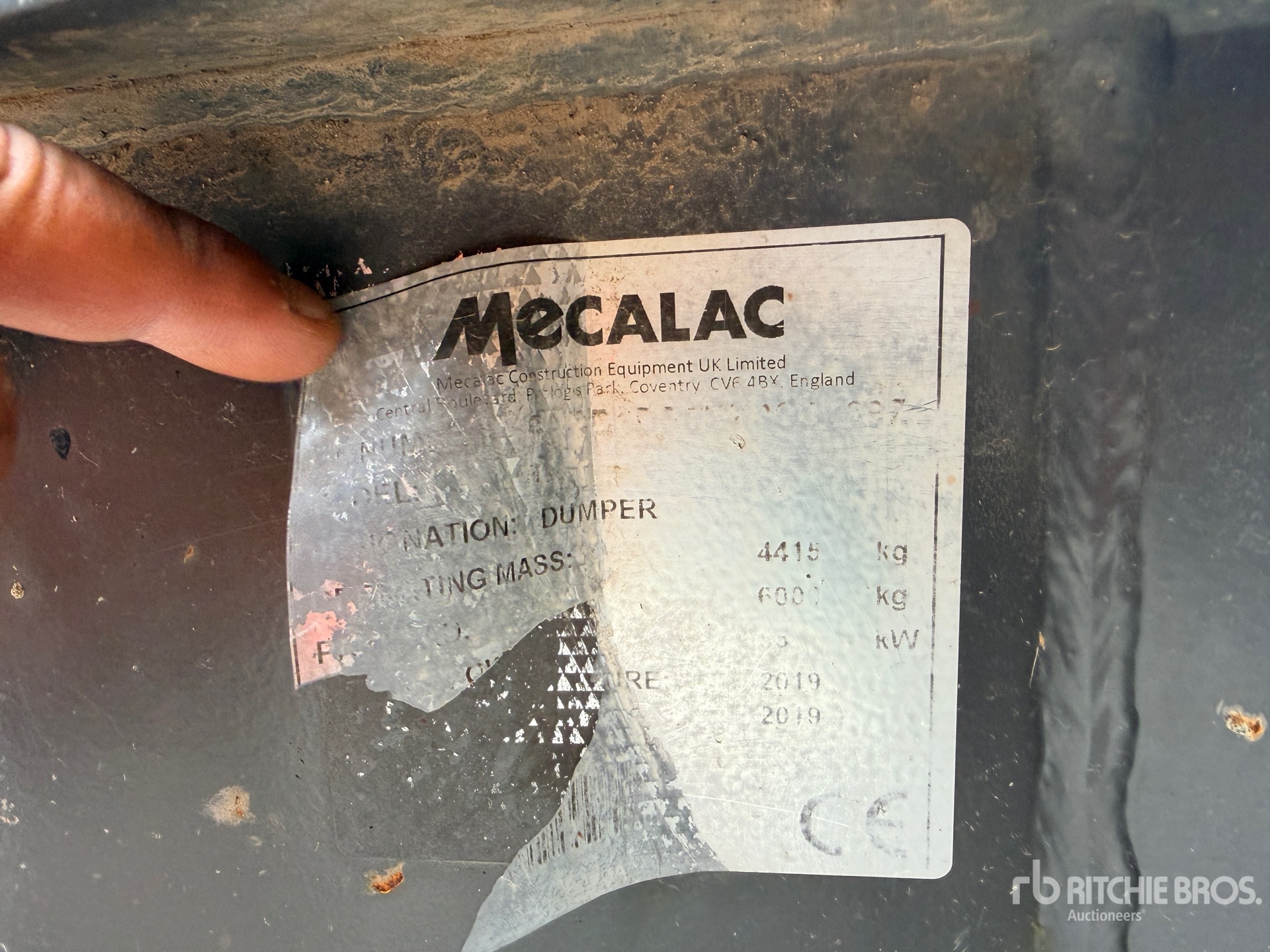 2019 Mecalac TA6
