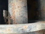 Undercarriage with Left Track Tensioner