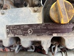 Engine with Emission Label