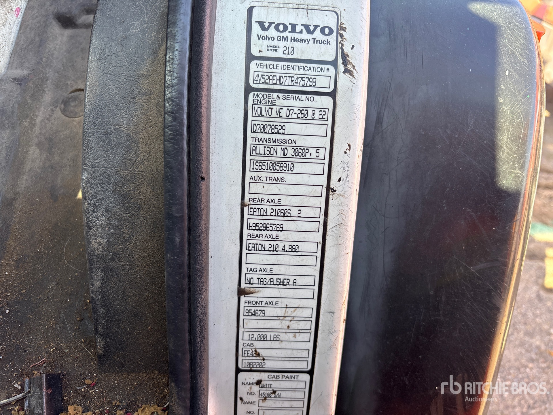 1996 Volvo FE