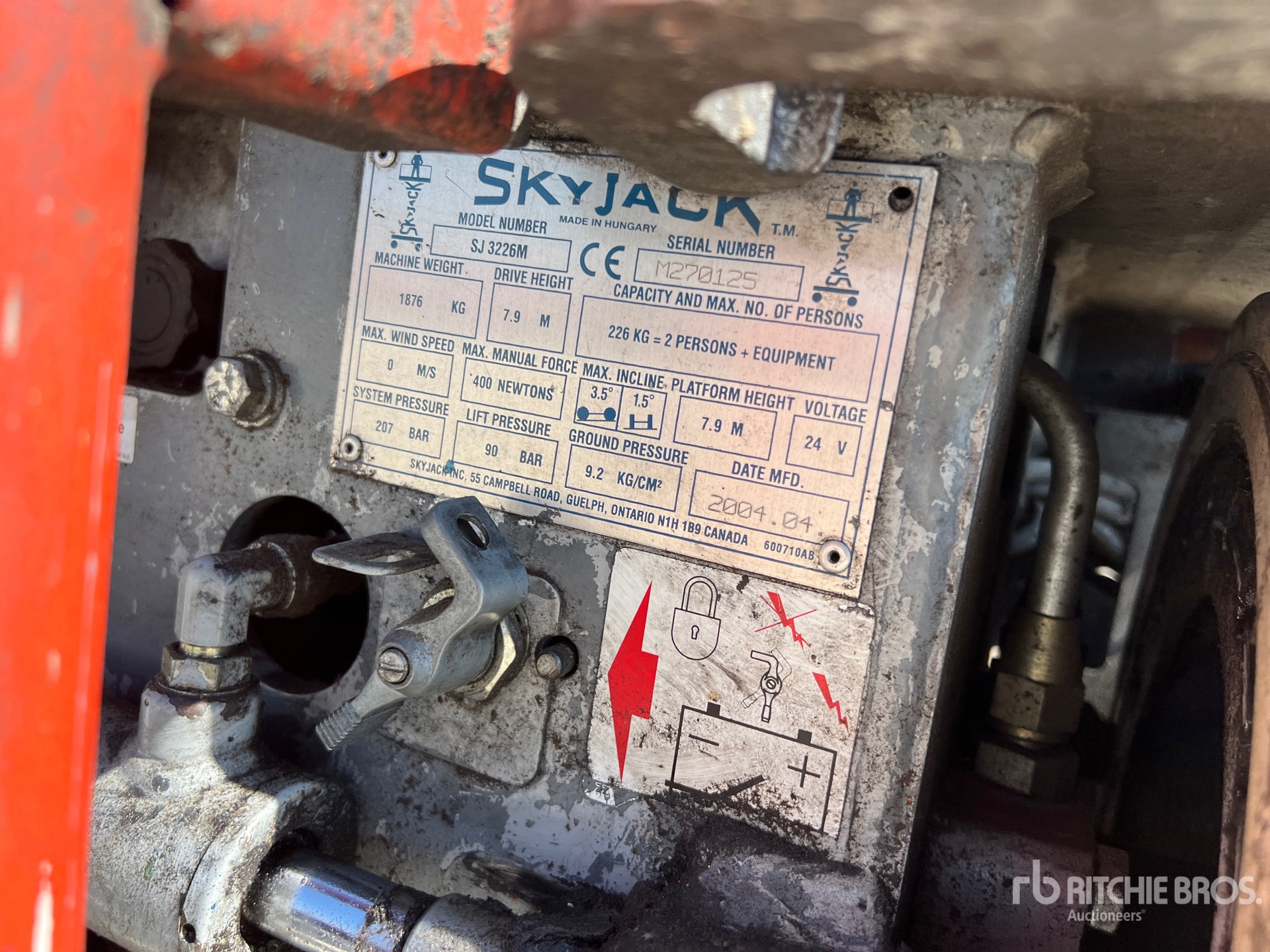 2004 Skyjack 3226