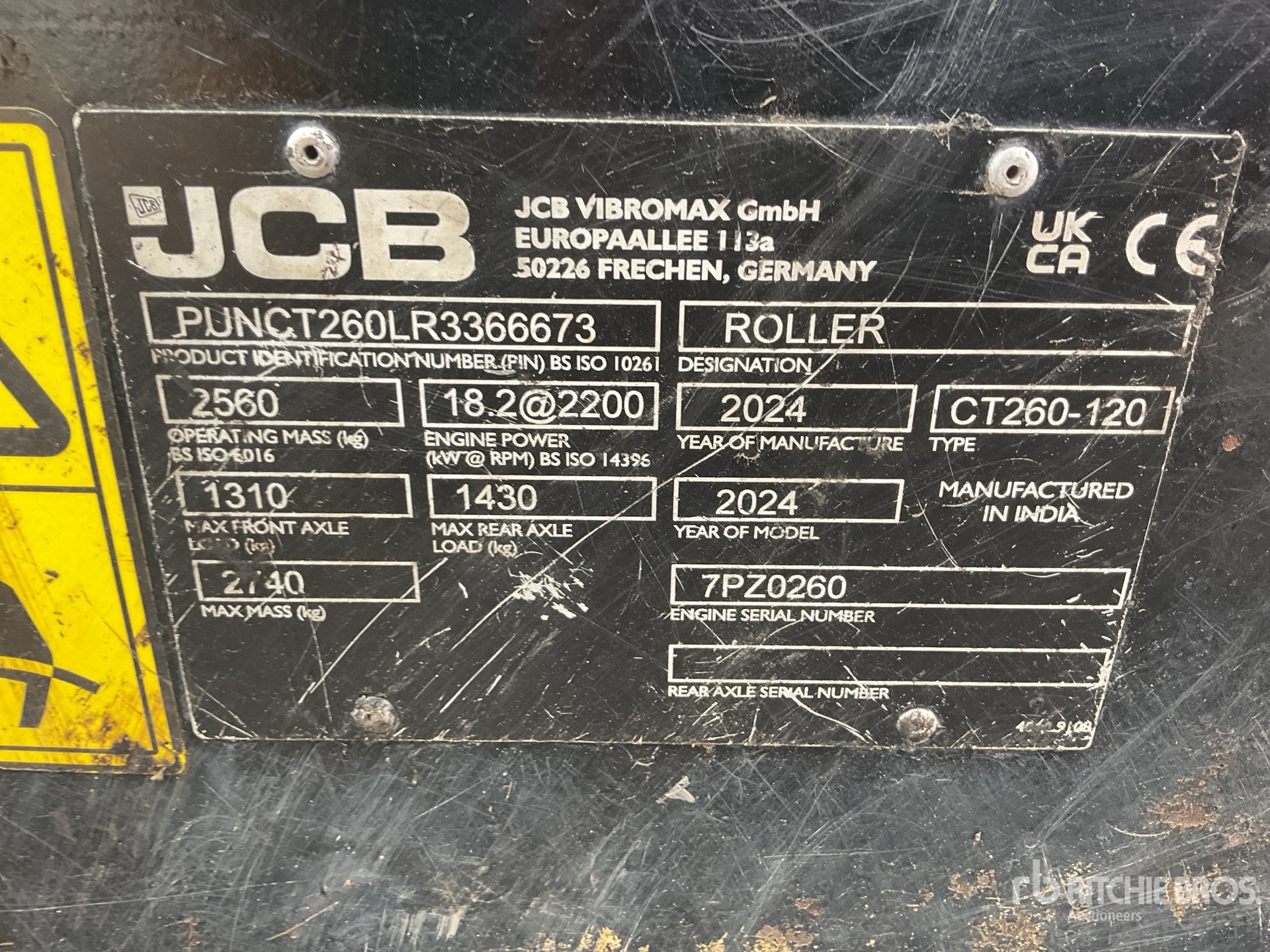 2024 JCB CT260-120