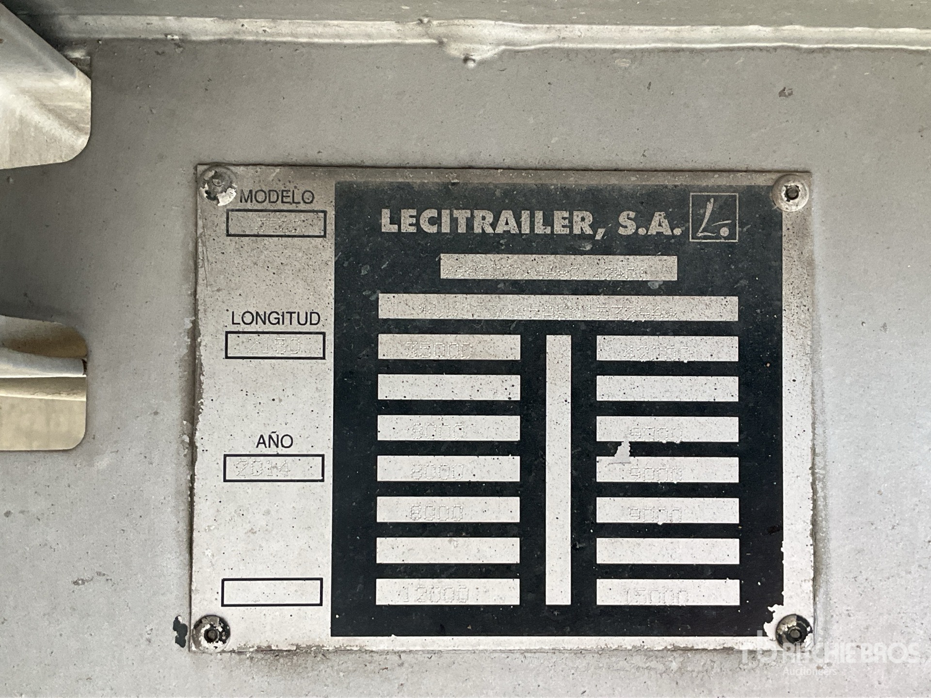 2014 Lecitrailer 3E20