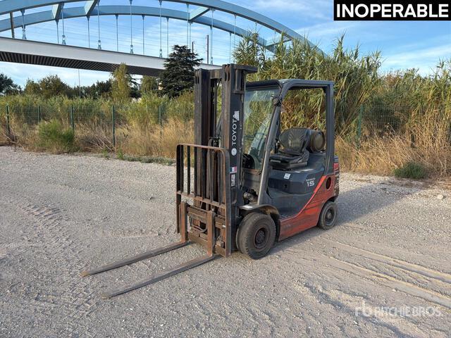 2020 Toyota 8FGF15 Forklift