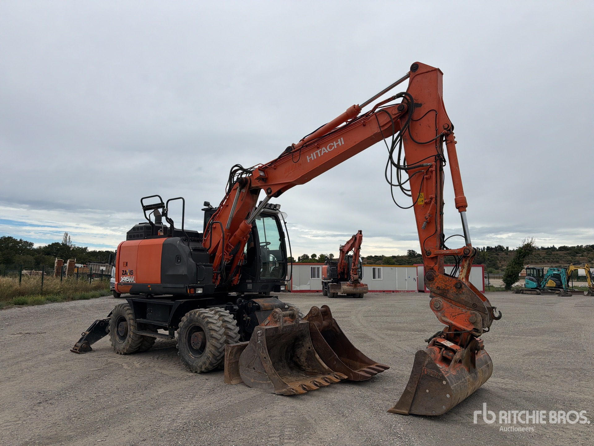 2017 Hitachi ZX145W-6