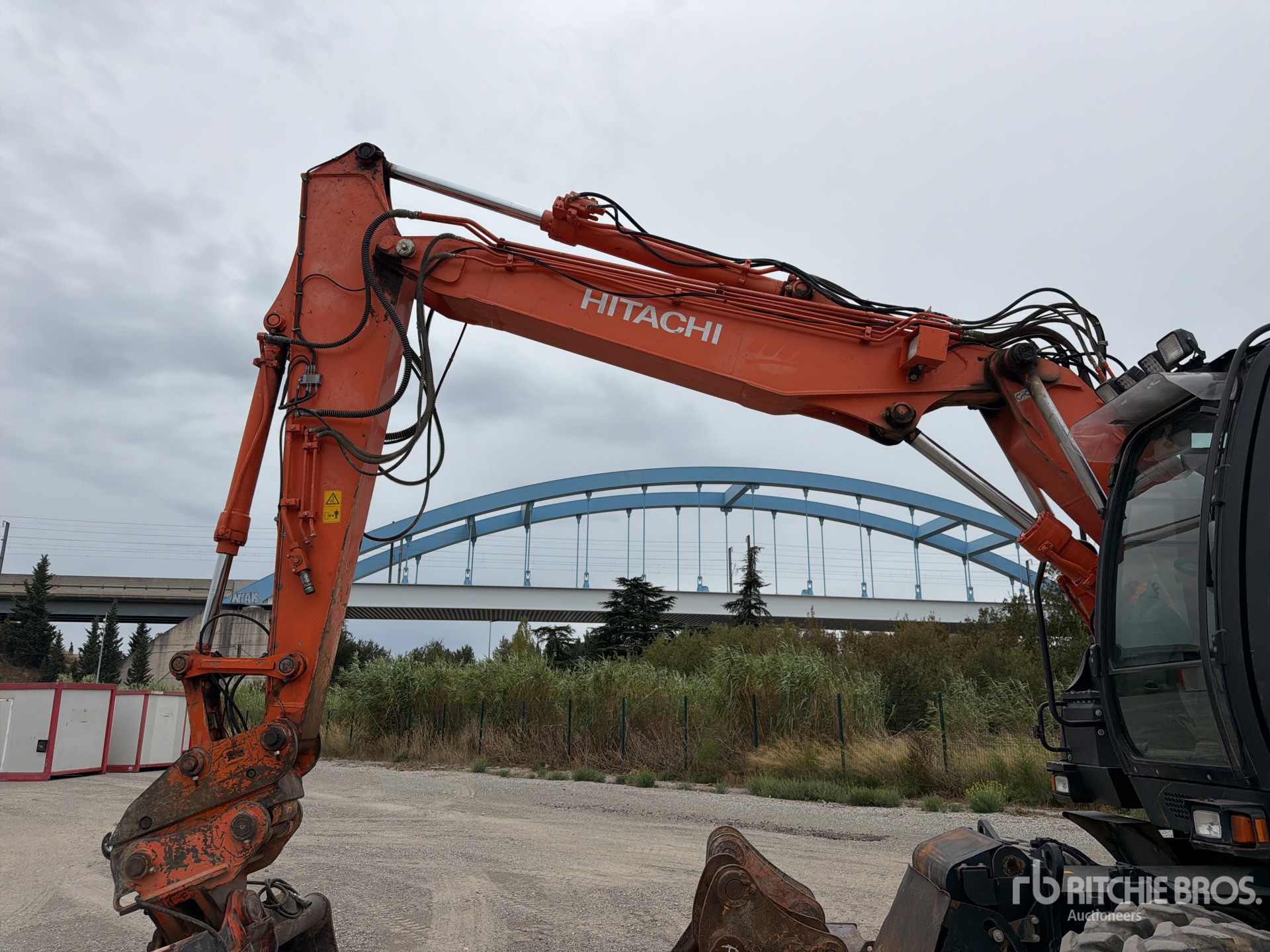 2017 Hitachi ZX145W-6