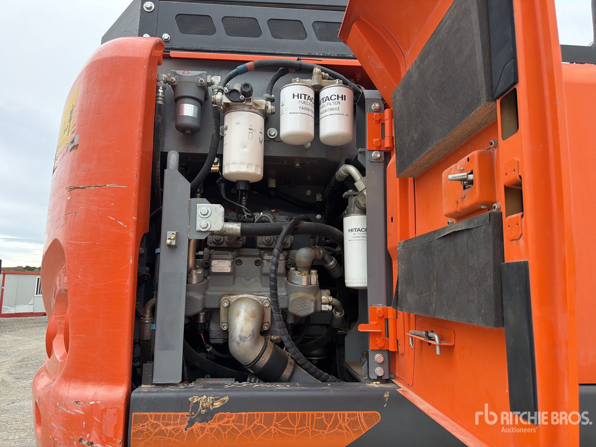 2017 Hitachi ZX145W-6