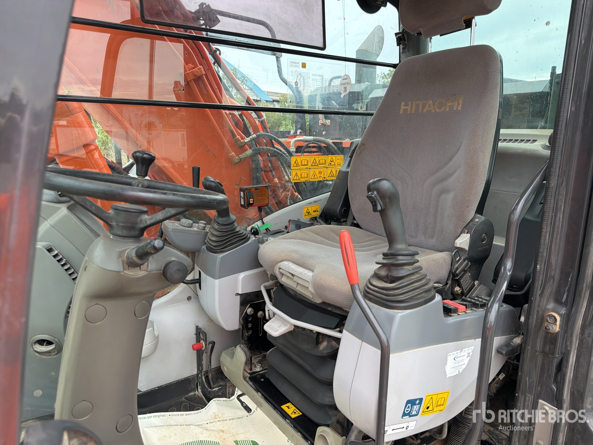 2017 Hitachi ZX145W-6