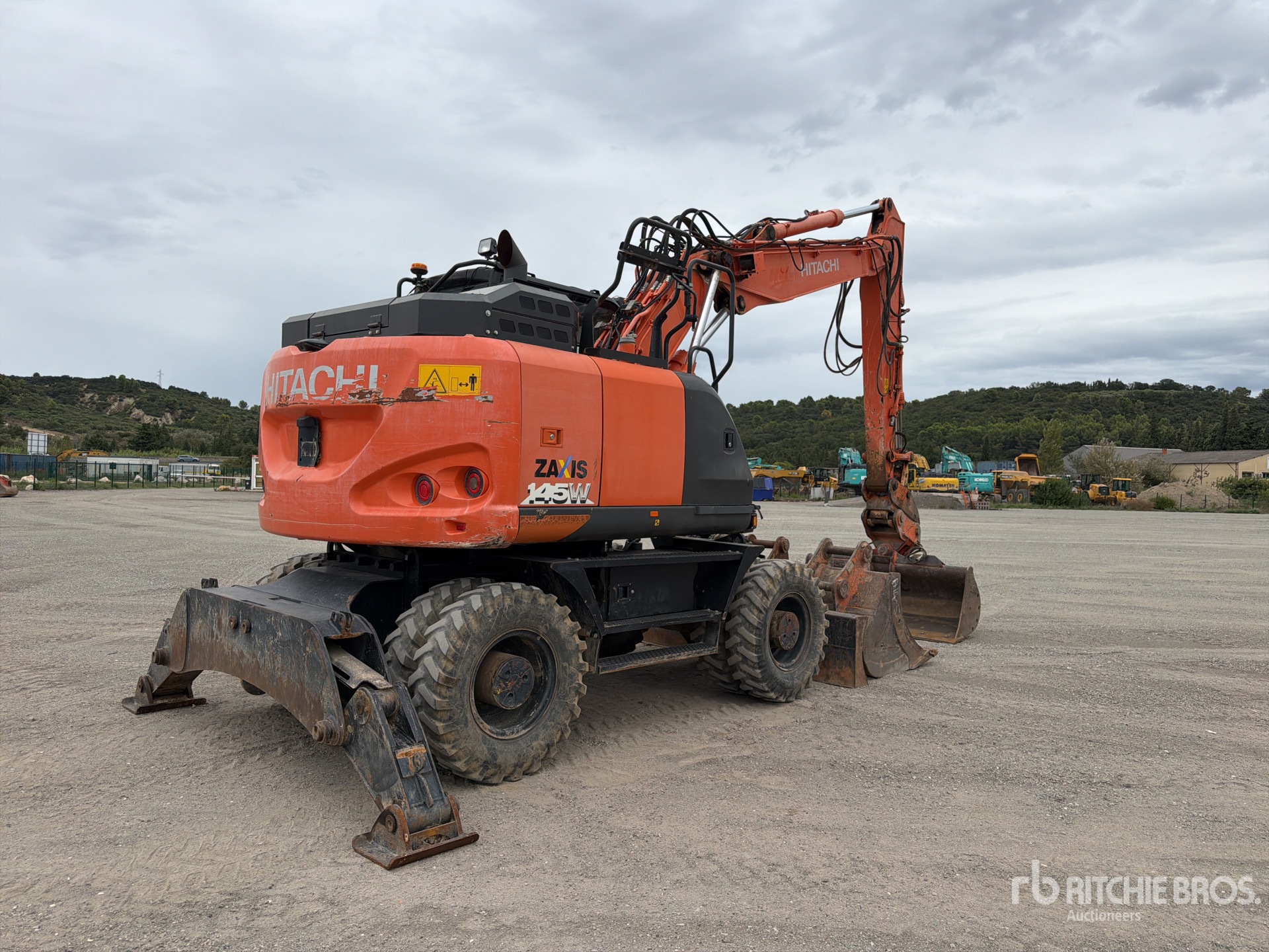 2017 Hitachi ZX145W-6