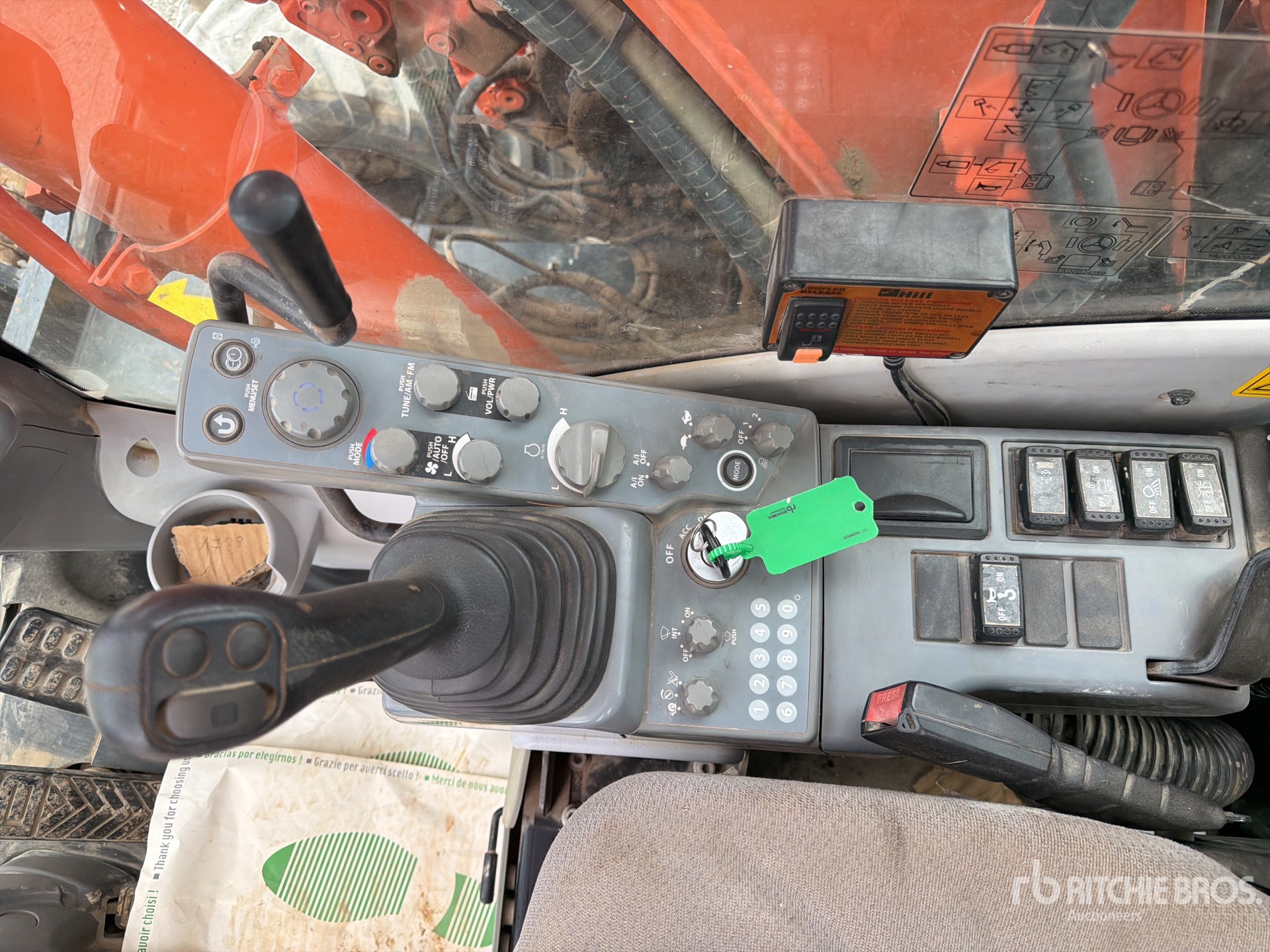2017 Hitachi ZX145W-6