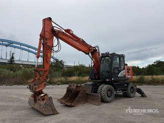 2017 Hitachi ZX145W-6 Wheel Excavator for Sale in PACD