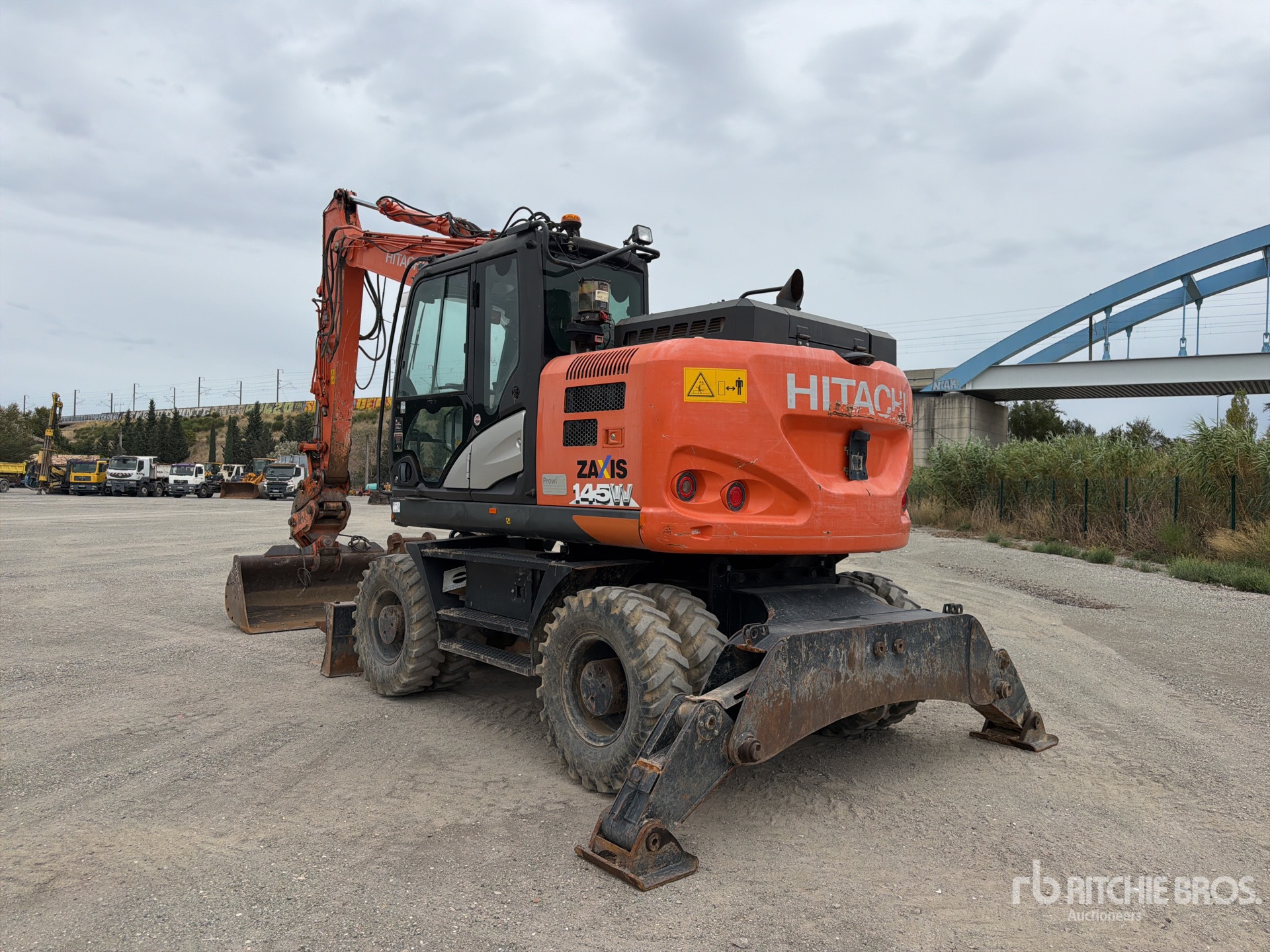 2017 Hitachi ZX145W-6