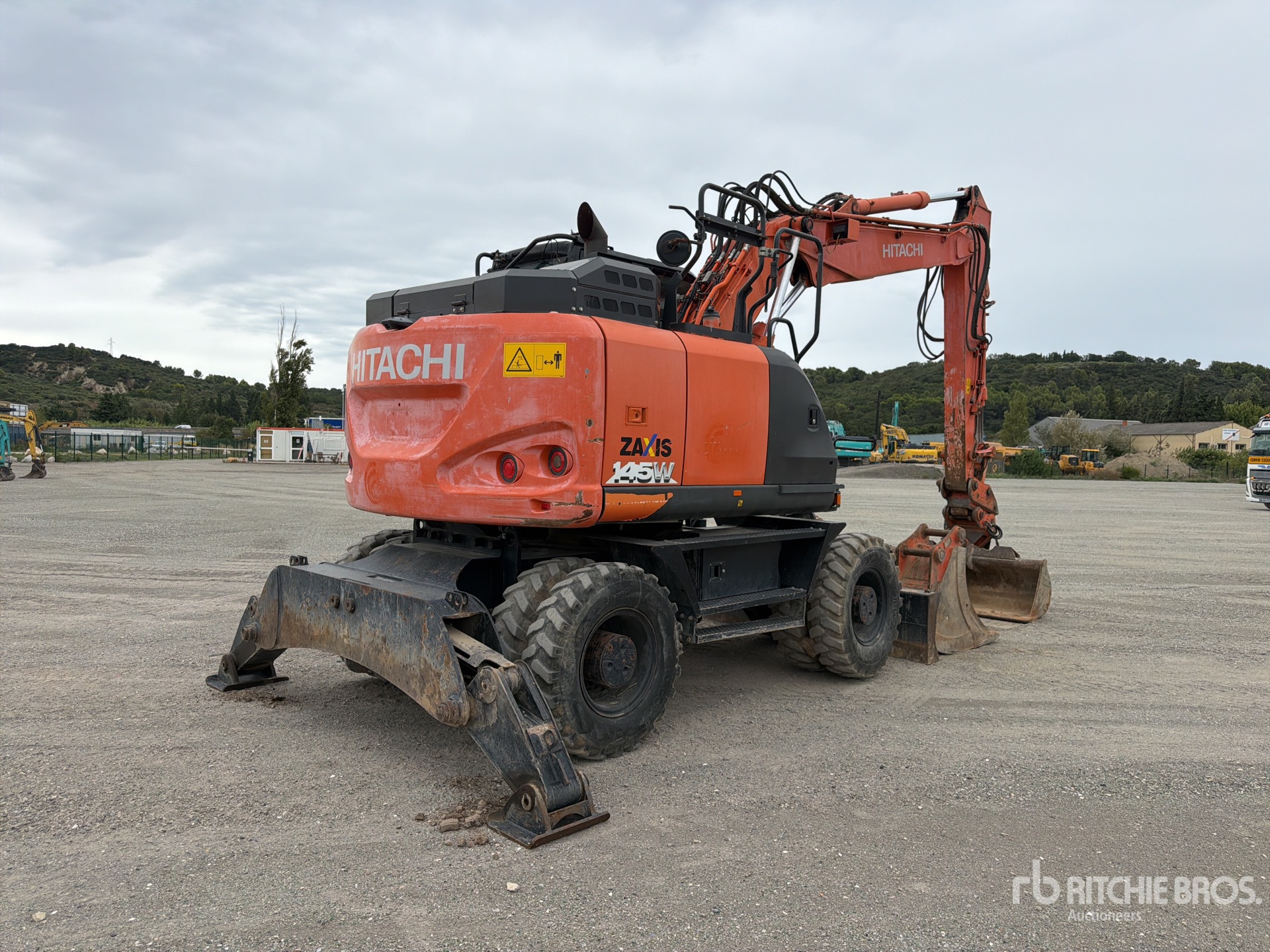 2018 Hitachi ZX145W-6