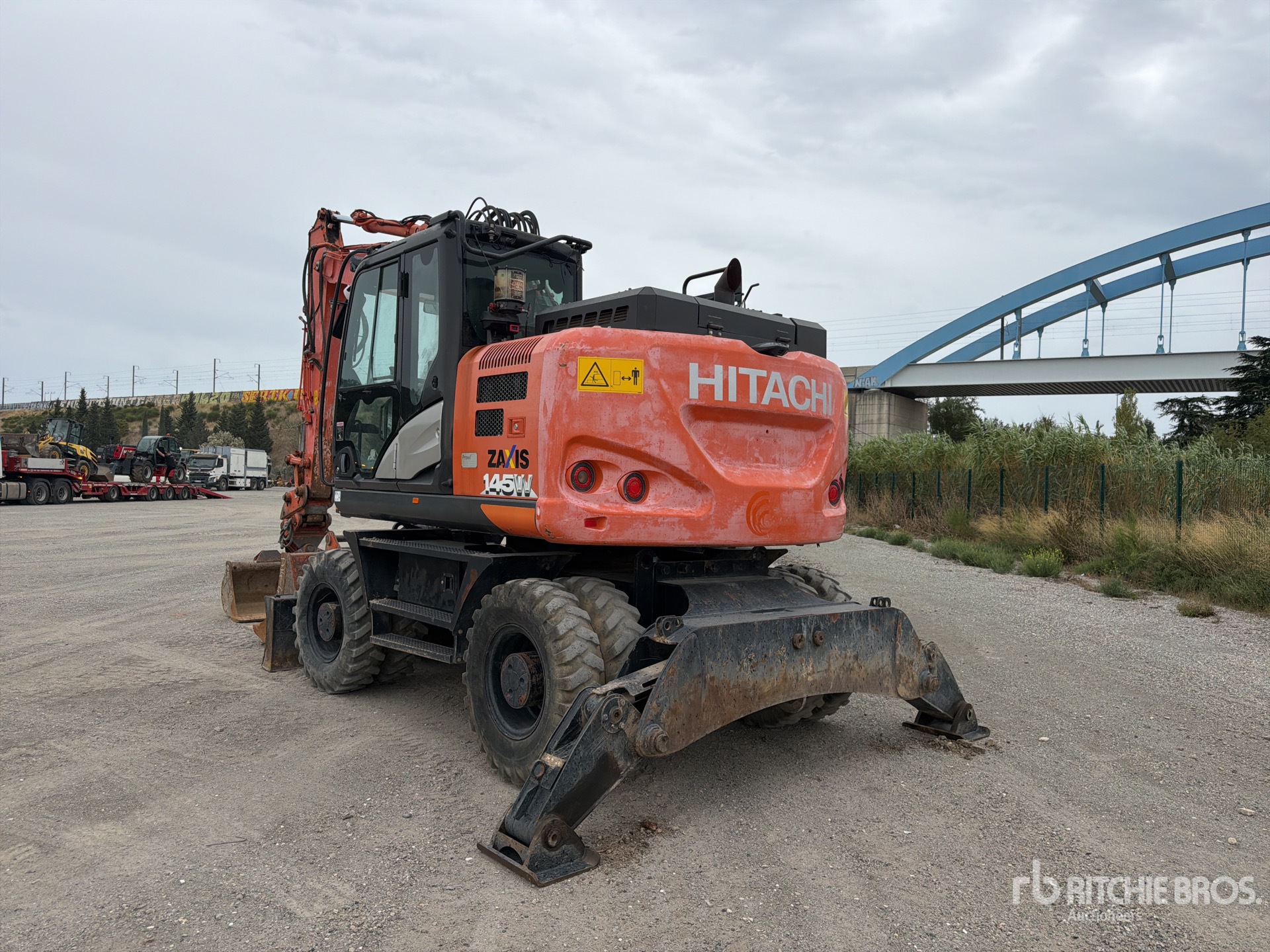 2018 Hitachi ZX145W-6