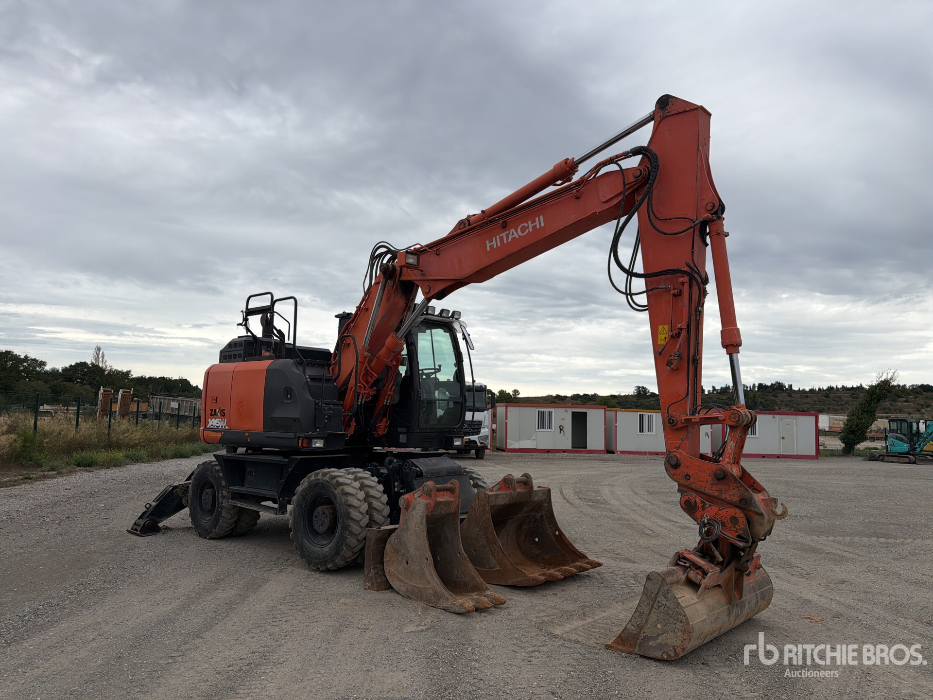 2018 Hitachi ZX145W-6