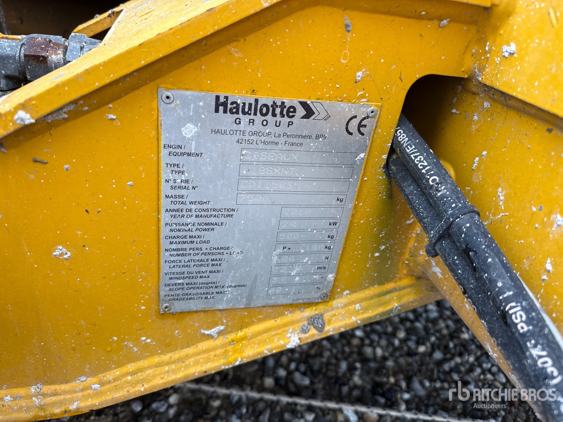 2010 Haulotte HA18SDX