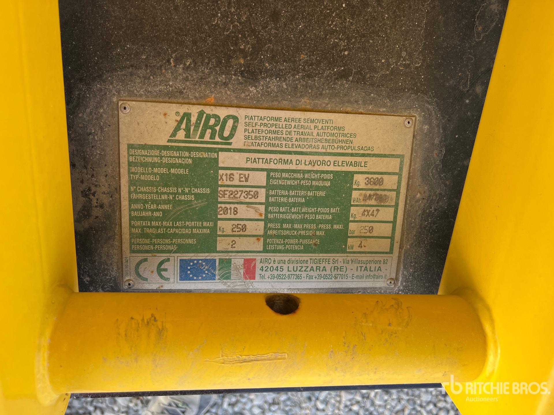 2018 Airo X16EW