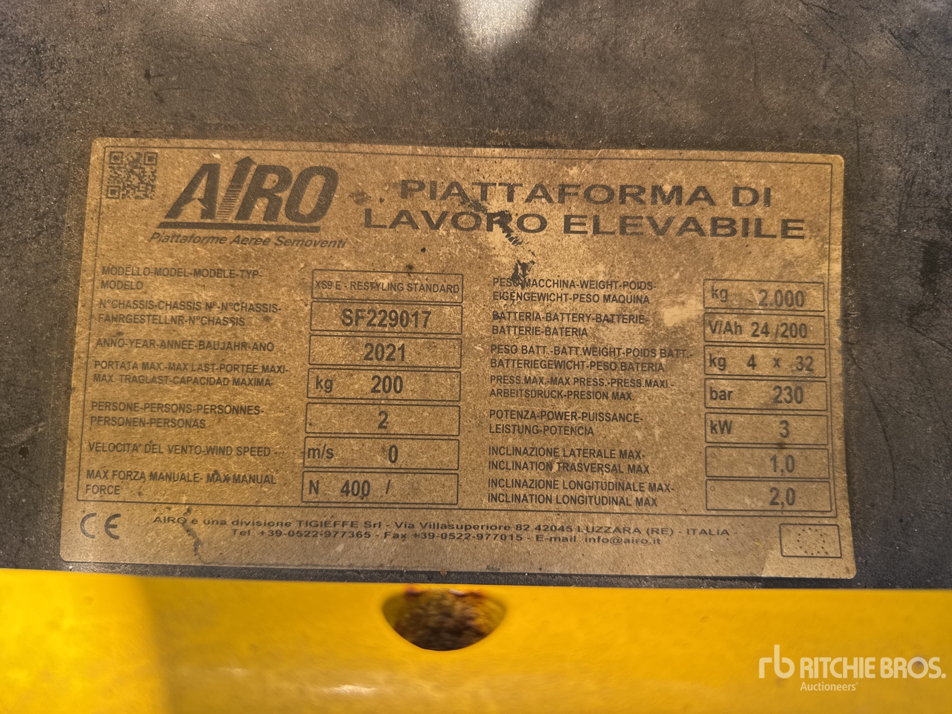 2021 Airo XS 9E