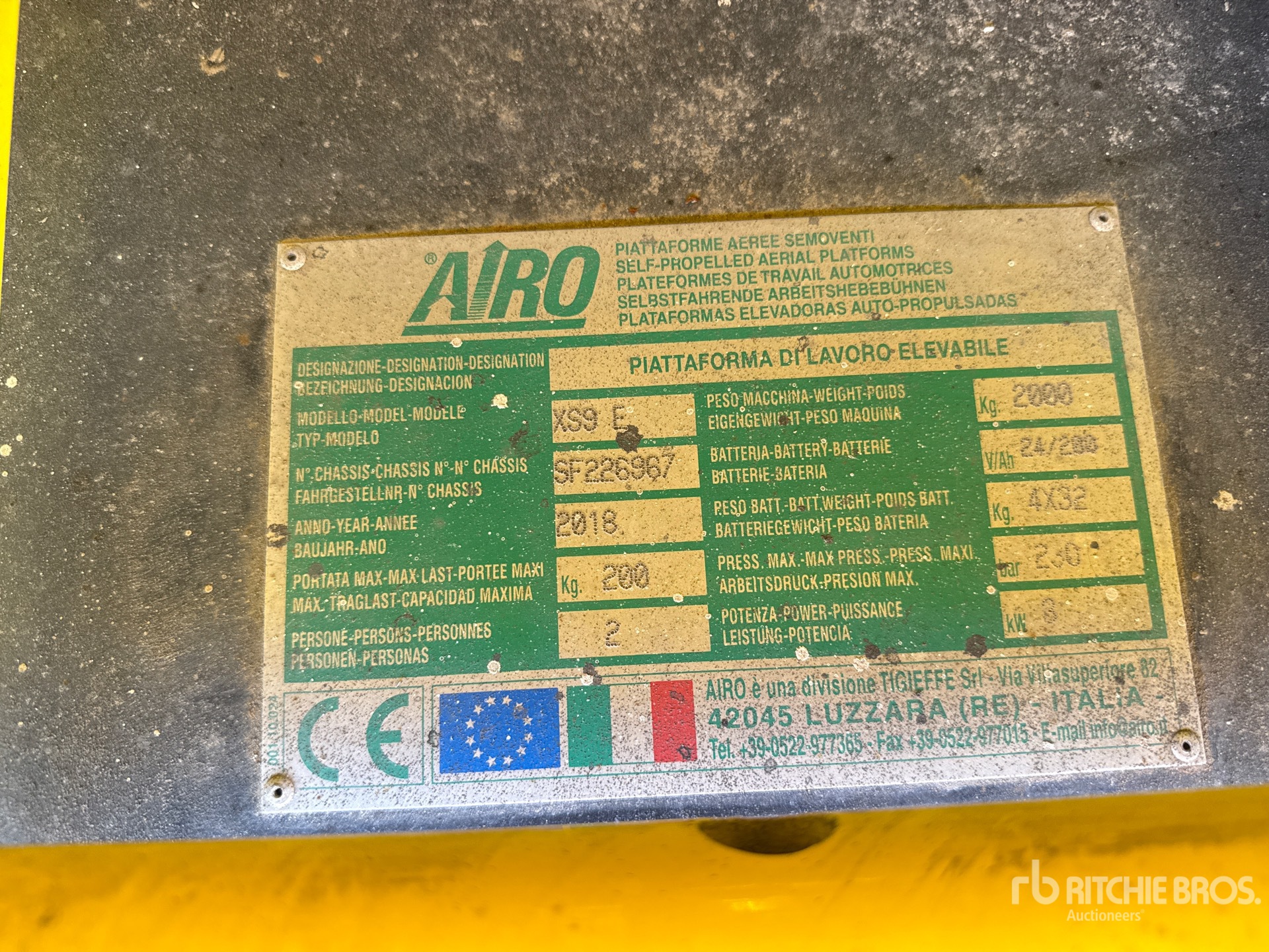2018 Airo XS 9E