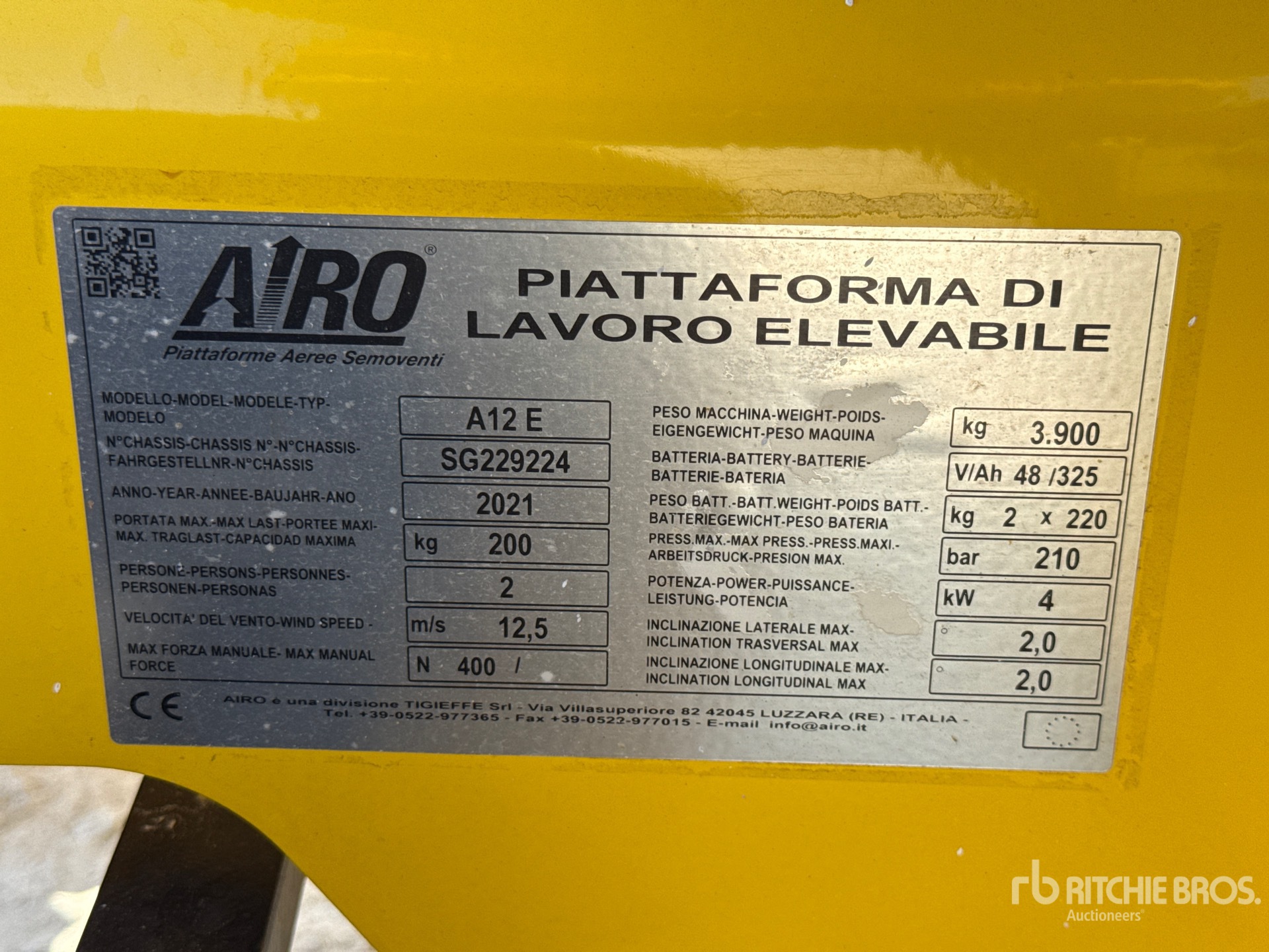 2021 Airo A12E