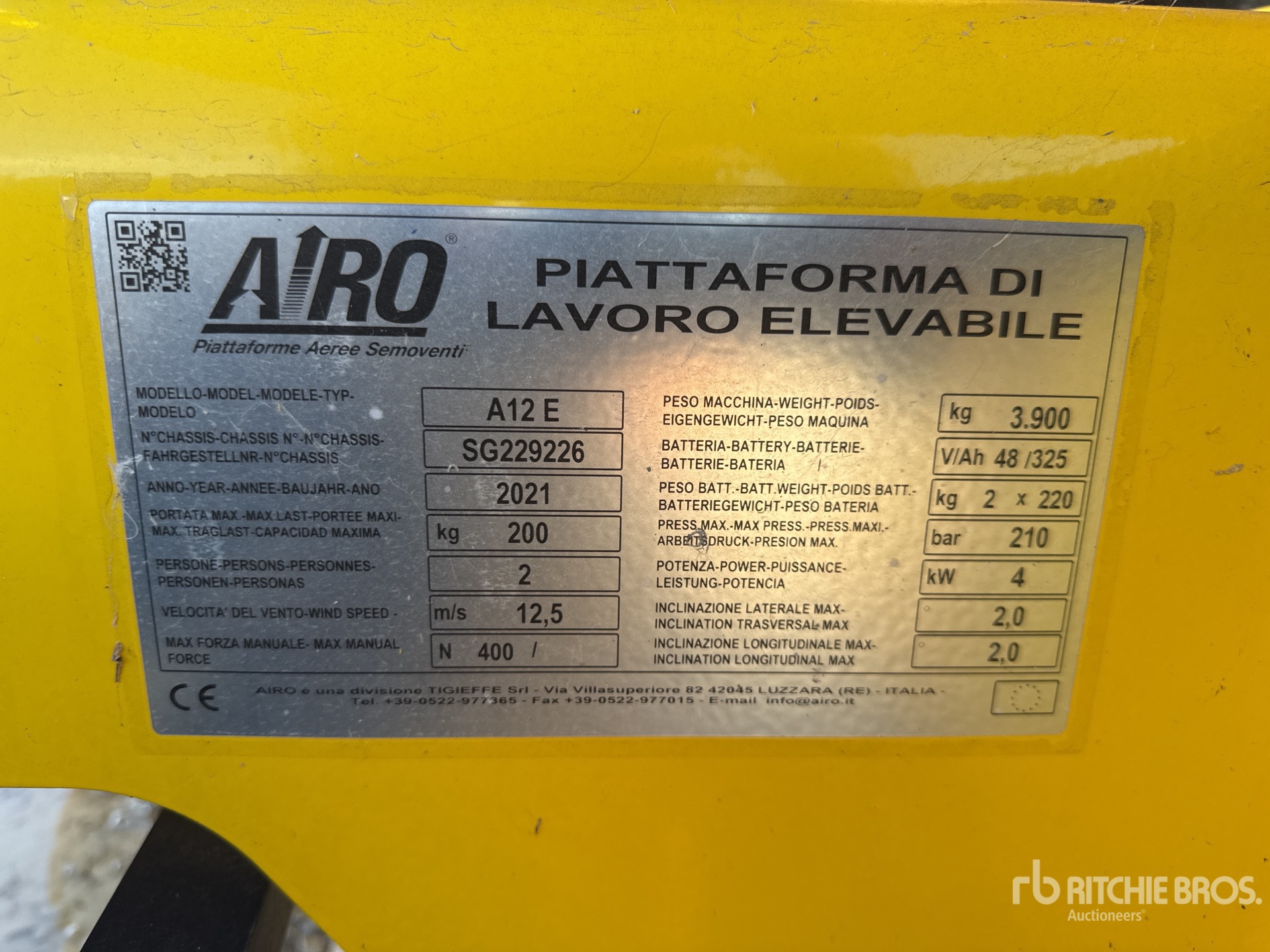 2021 Airo A12E