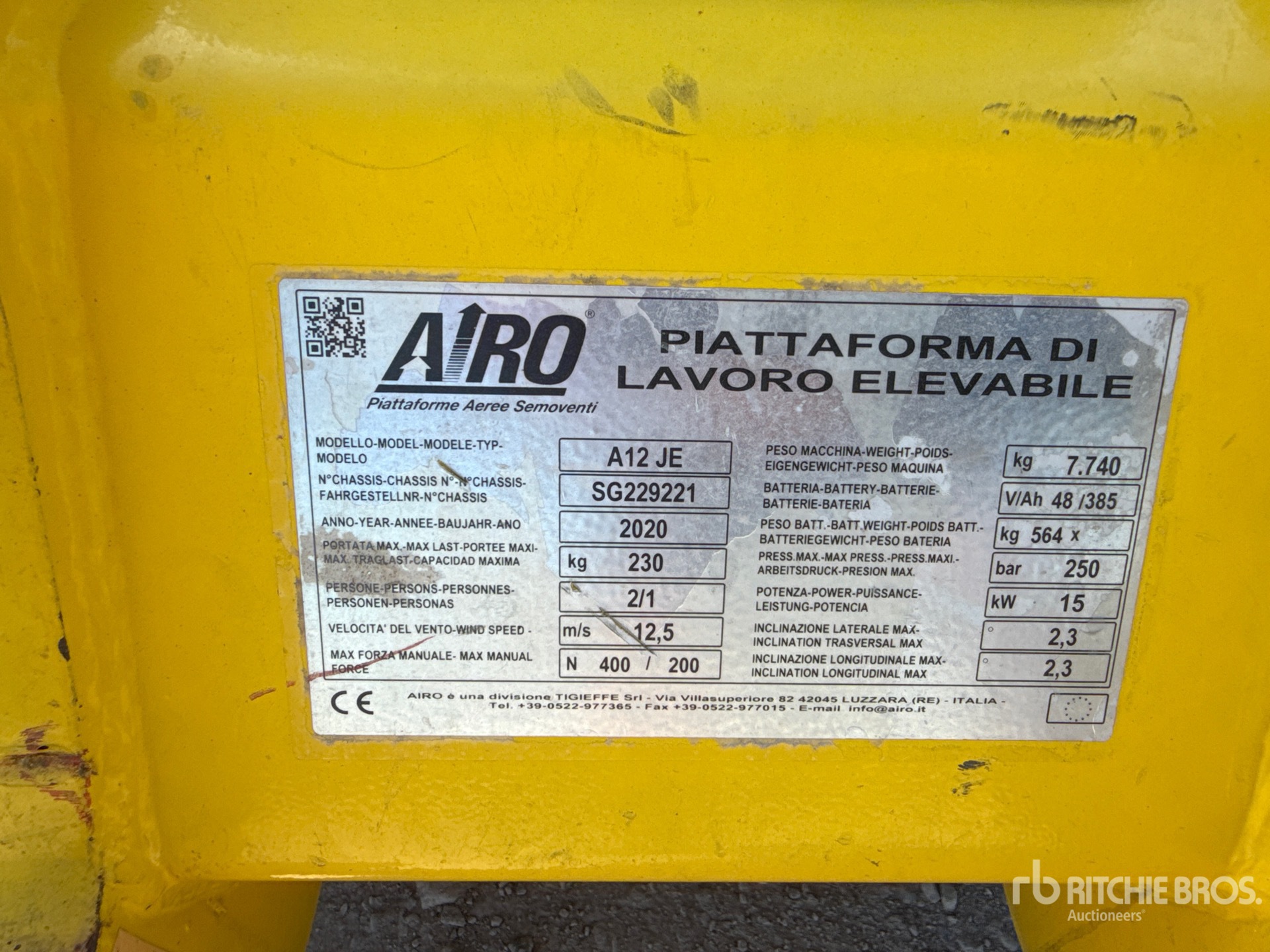2020 Airo A 12 JE