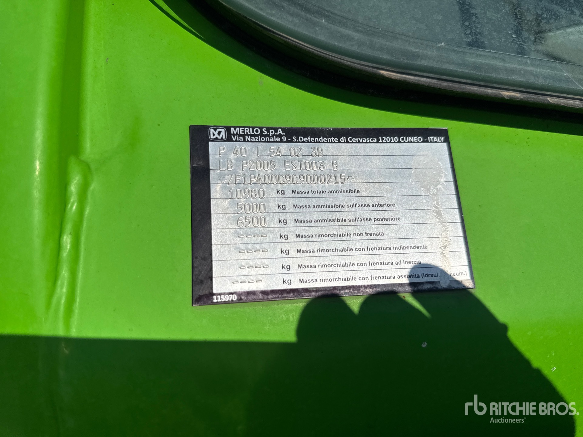 2019 Merlo P40.17