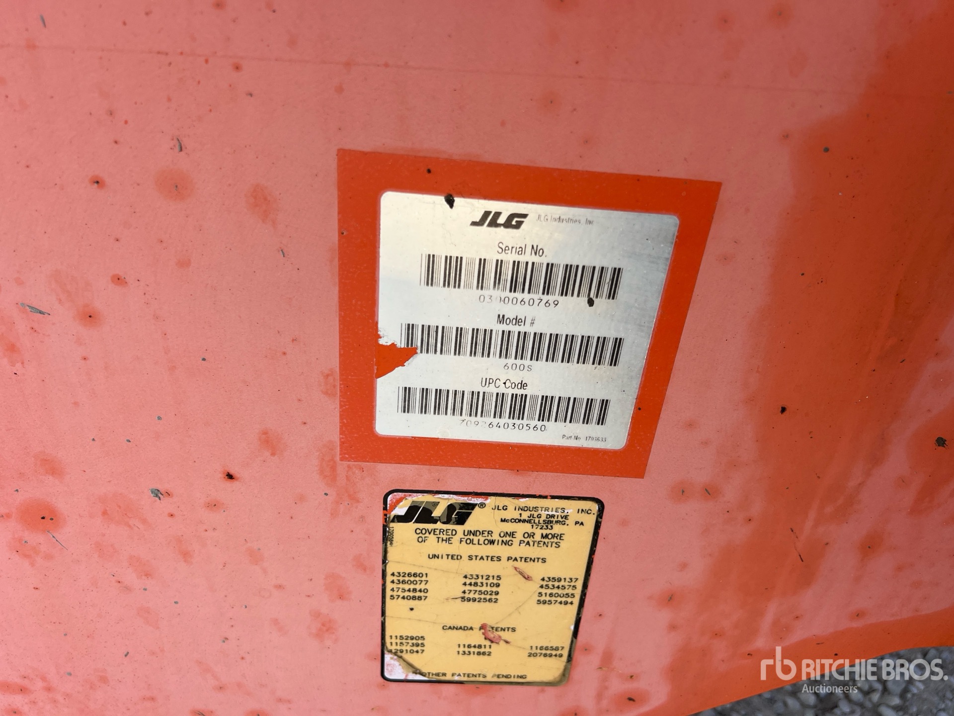 2001 JLG 660SJ